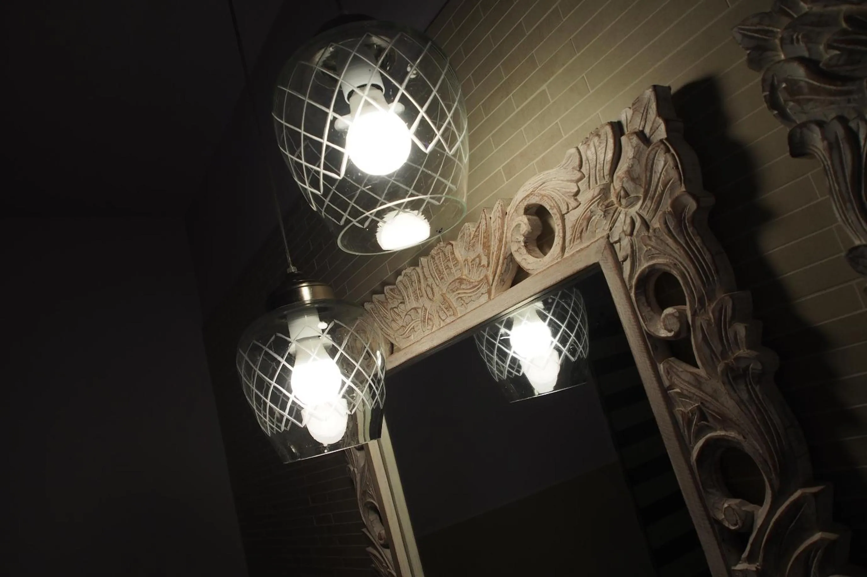 Decorative detail in Terrazzani Suite