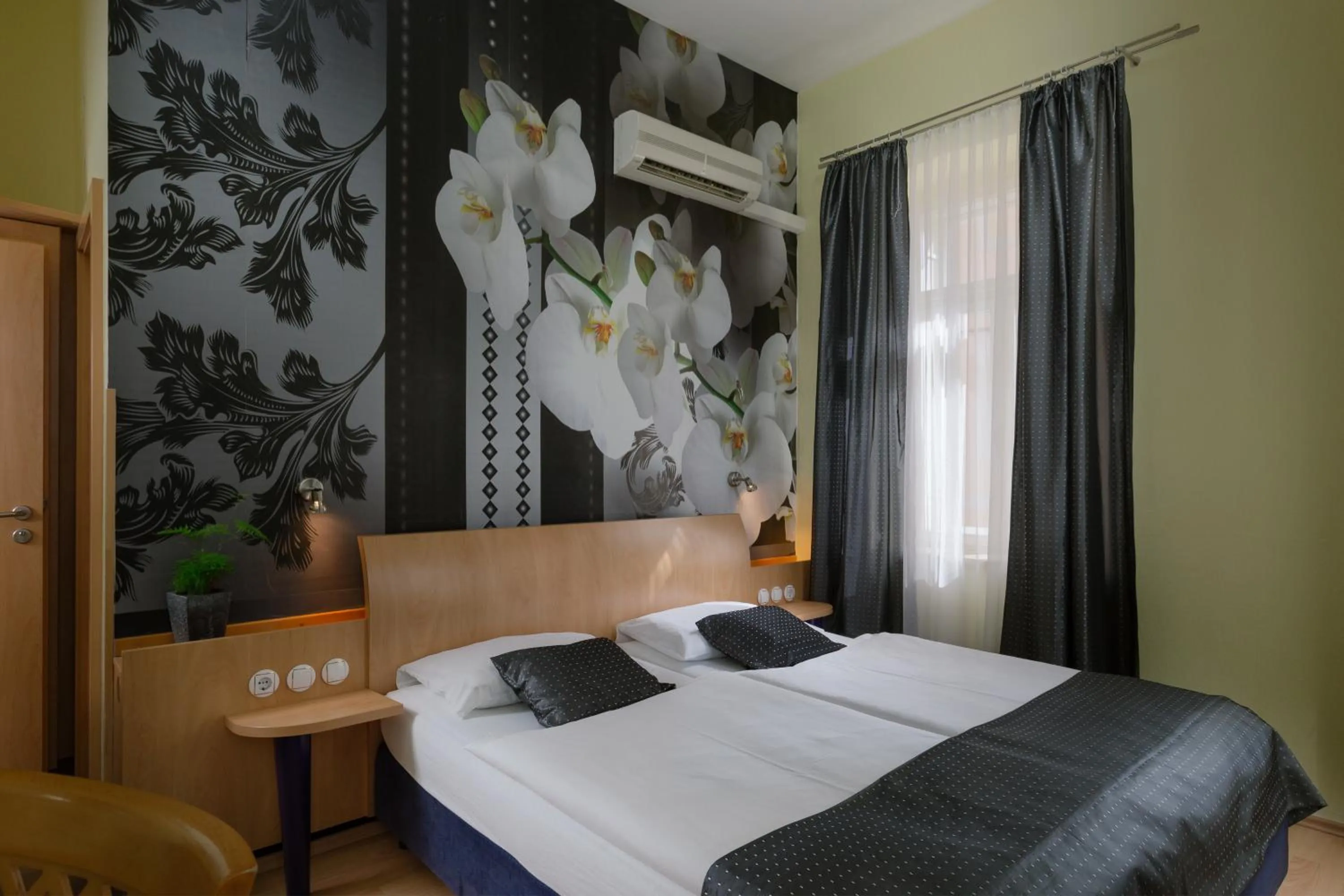 Bedroom, Bed in Hotel Scaletta