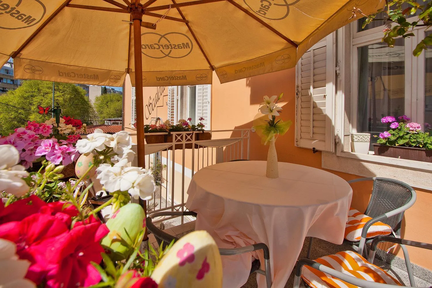 Balcony/Terrace in Hotel Scaletta