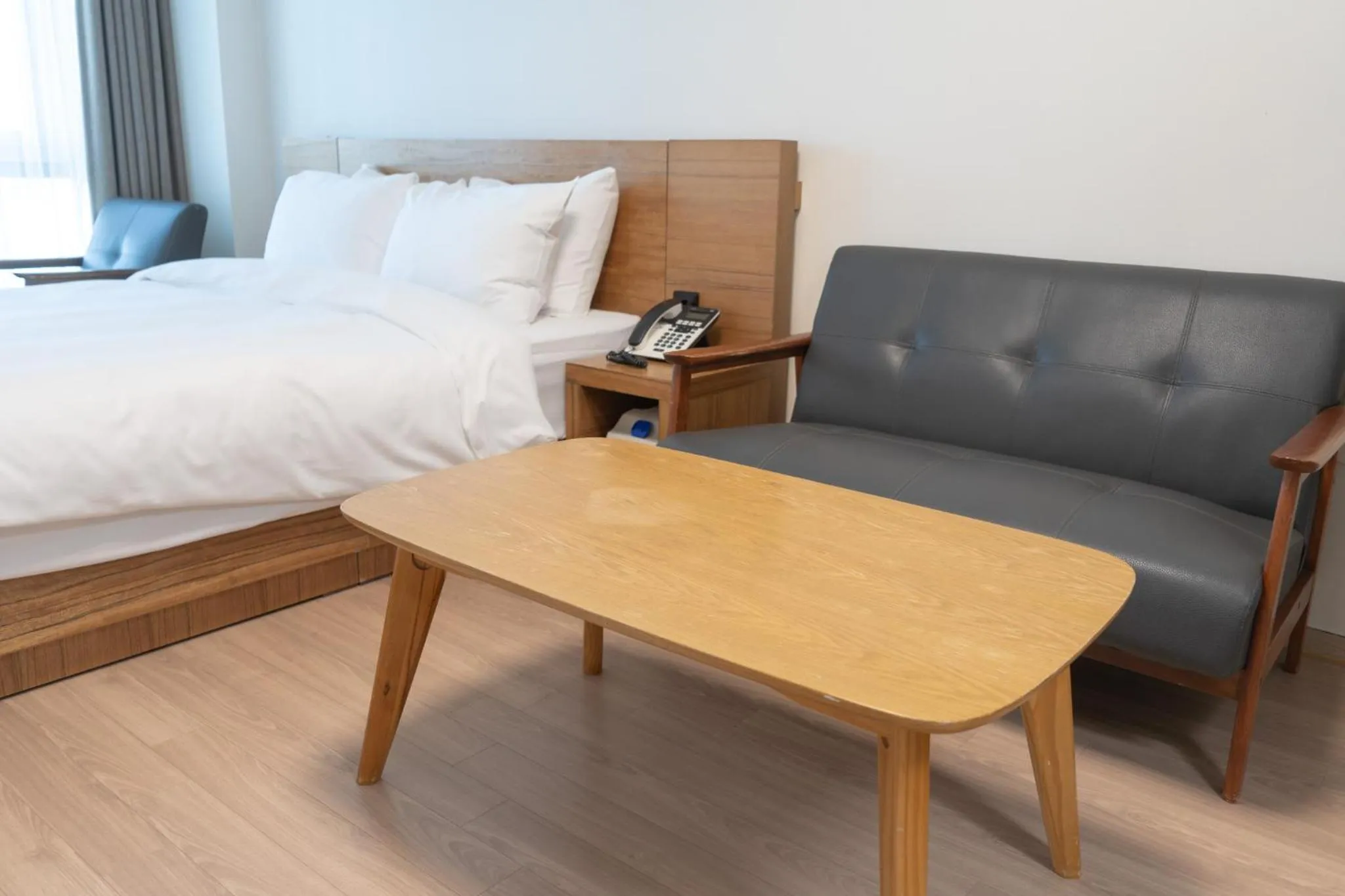 Bed in Sokcho Marina Hotel