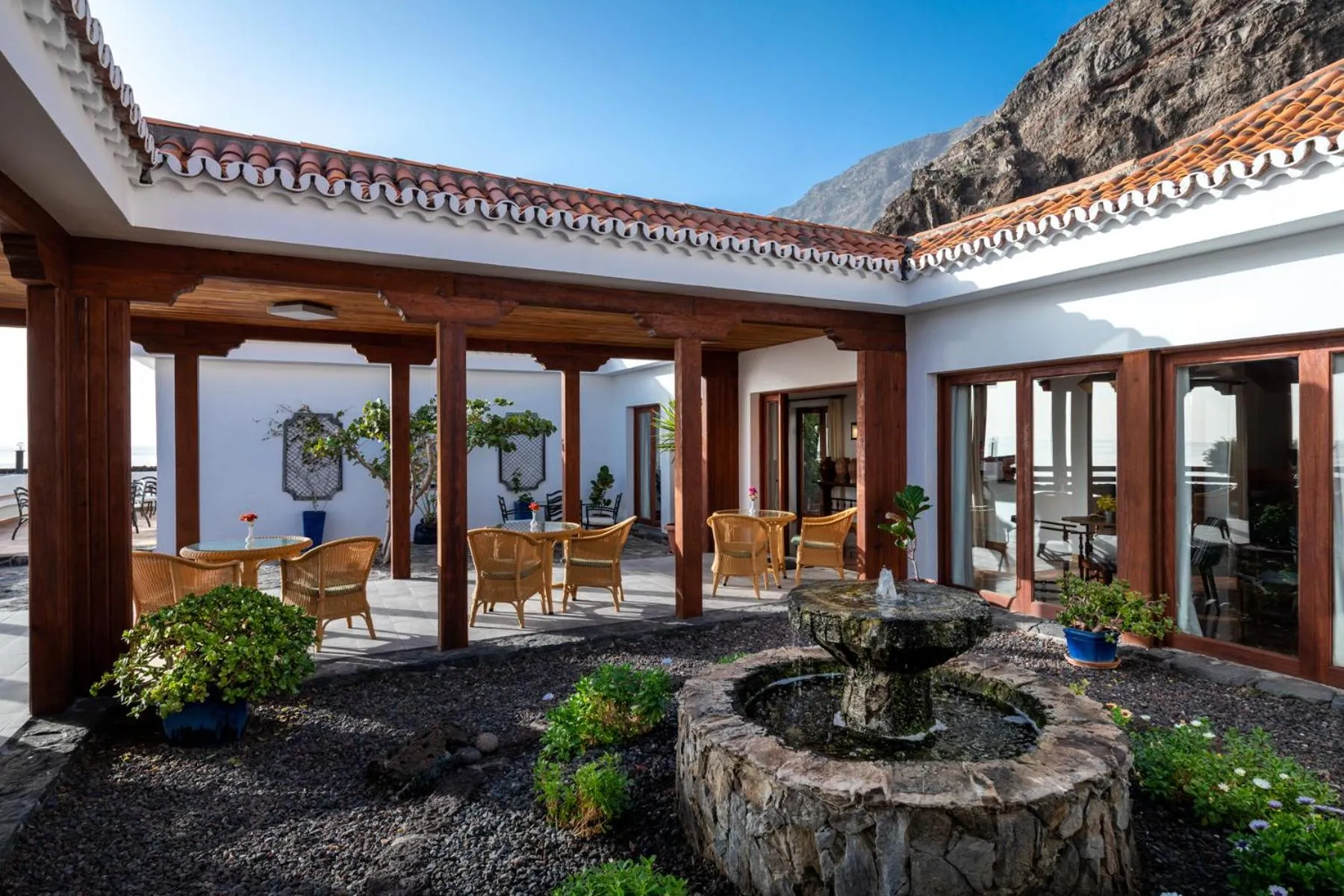 Garden in Parador de El Hierro