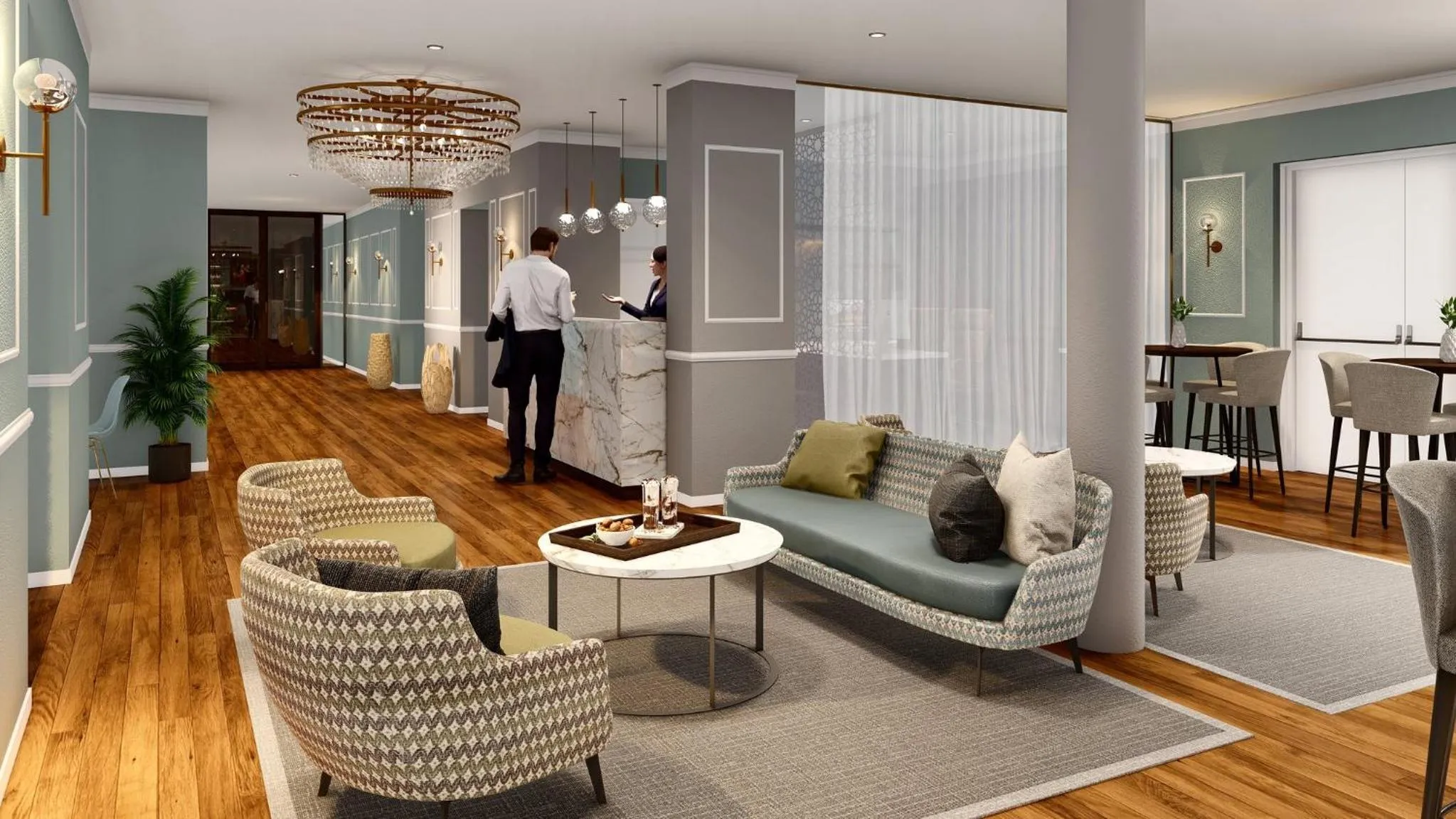 Property building in Hotel CHC Torino Castello