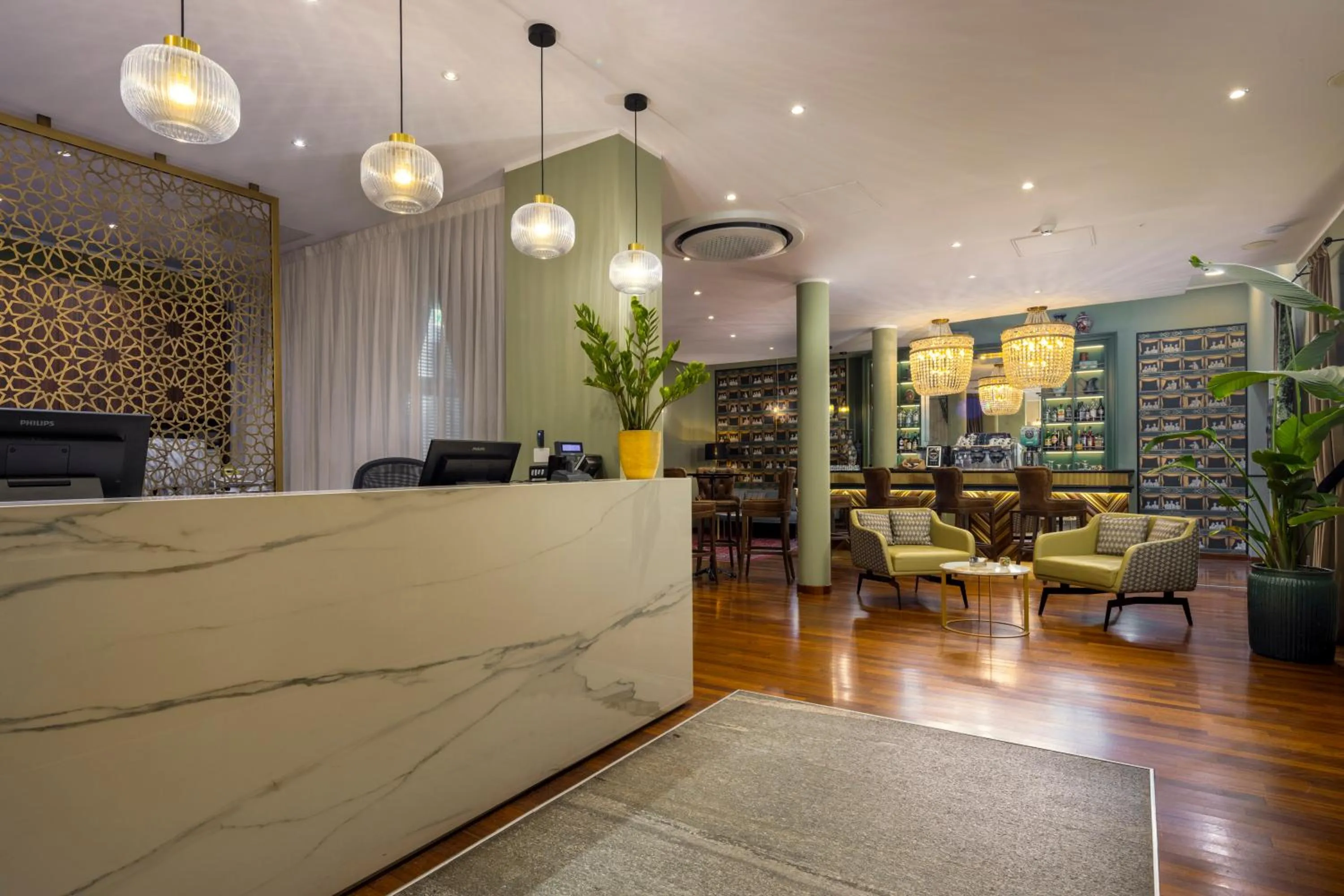 Living room in Hotel CHC Torino Castello