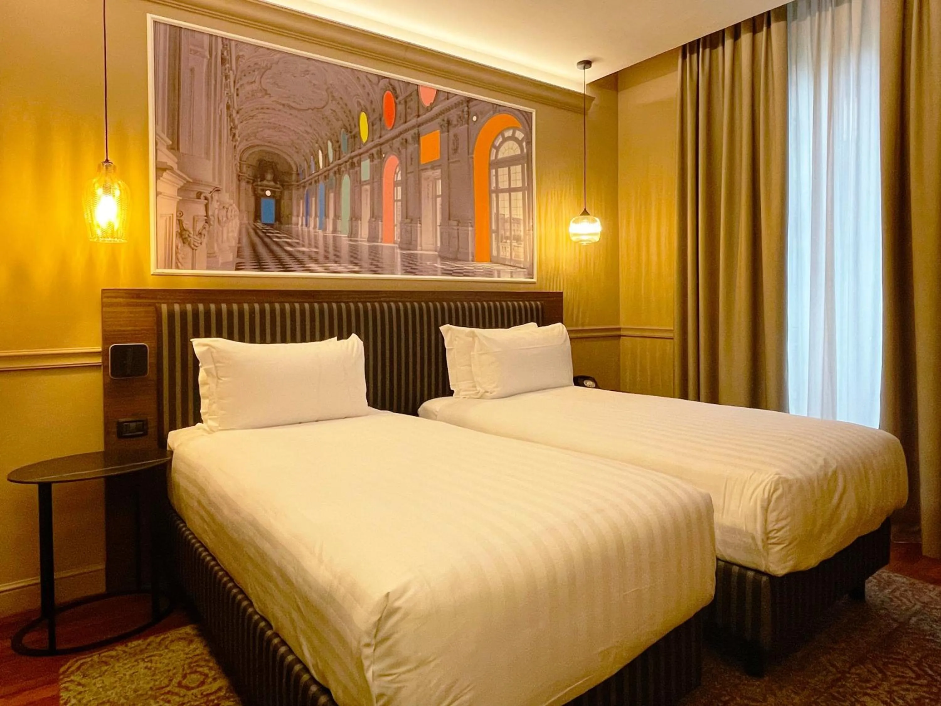 Photo of the whole room, Bed in Hotel CHC Torino Castello