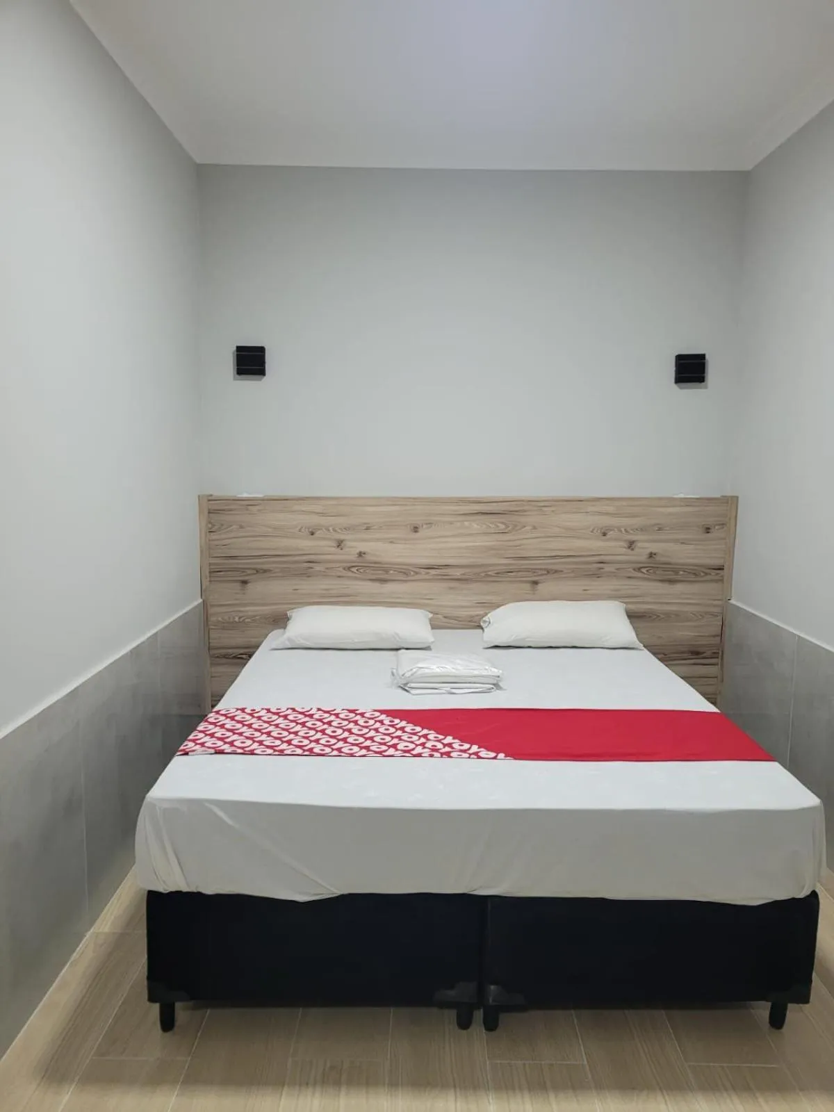 Bed in Hotel Anália Franco