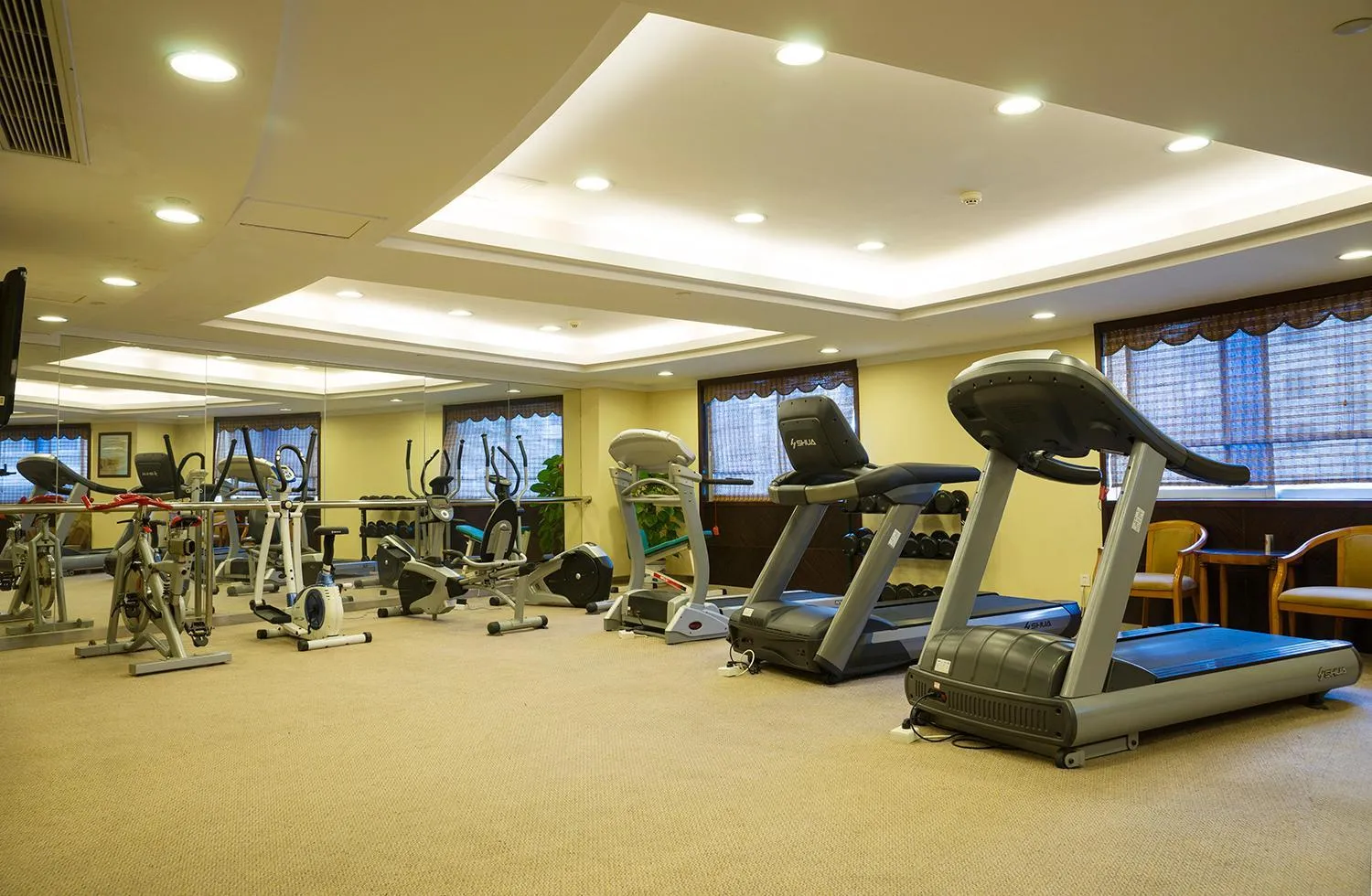 Fitness centre/facilities in Sunshine Holiday Hotel Fuzhou