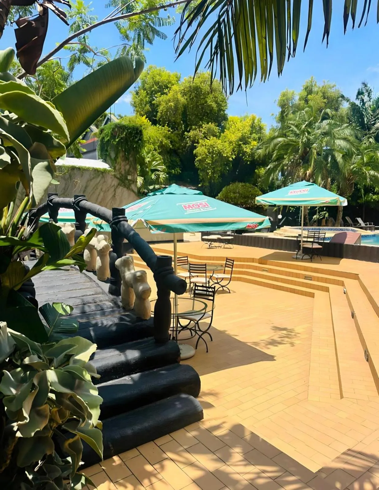 Swimming pool in Chrismar Hotel Lusaka
