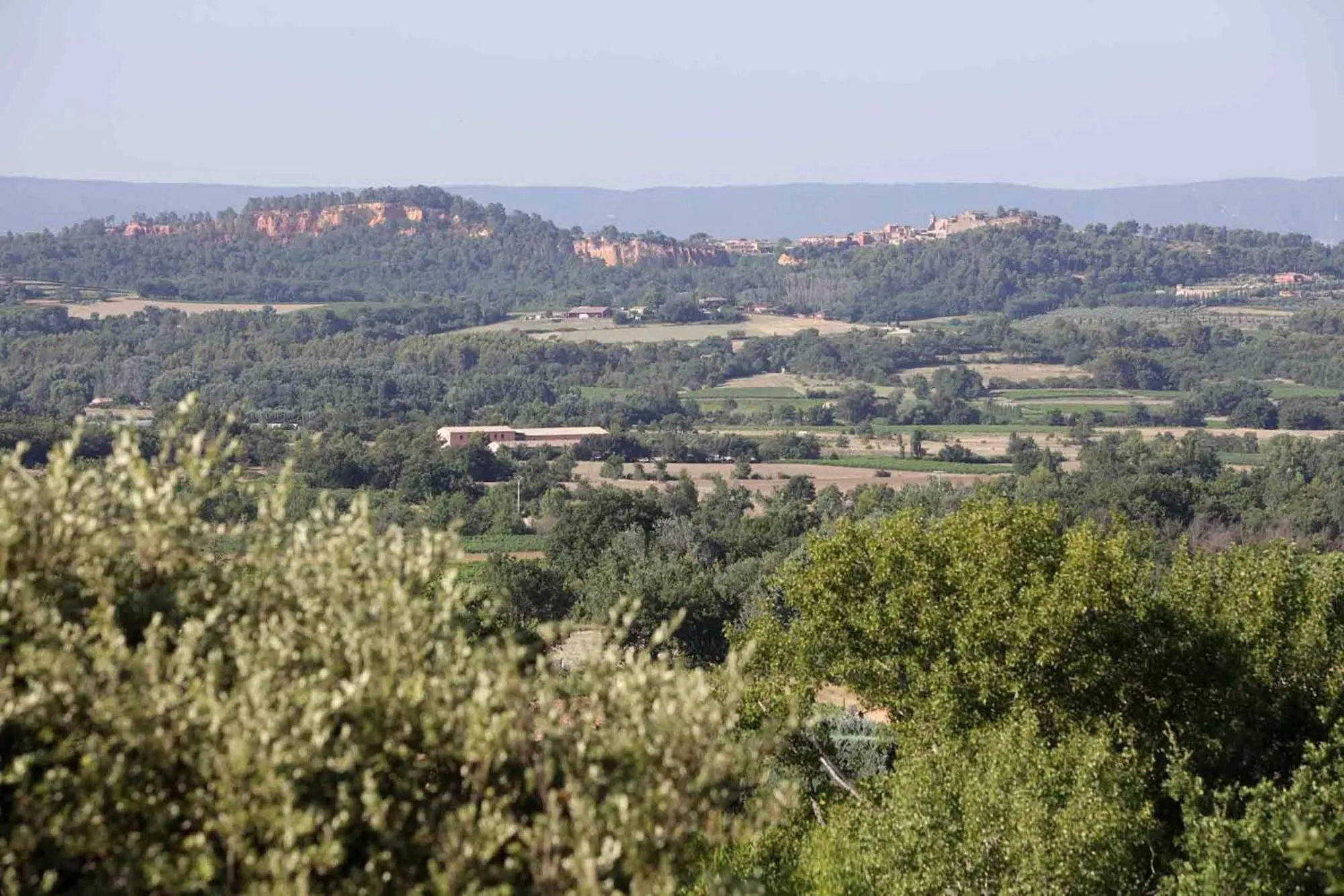 Natural landscape in La Source