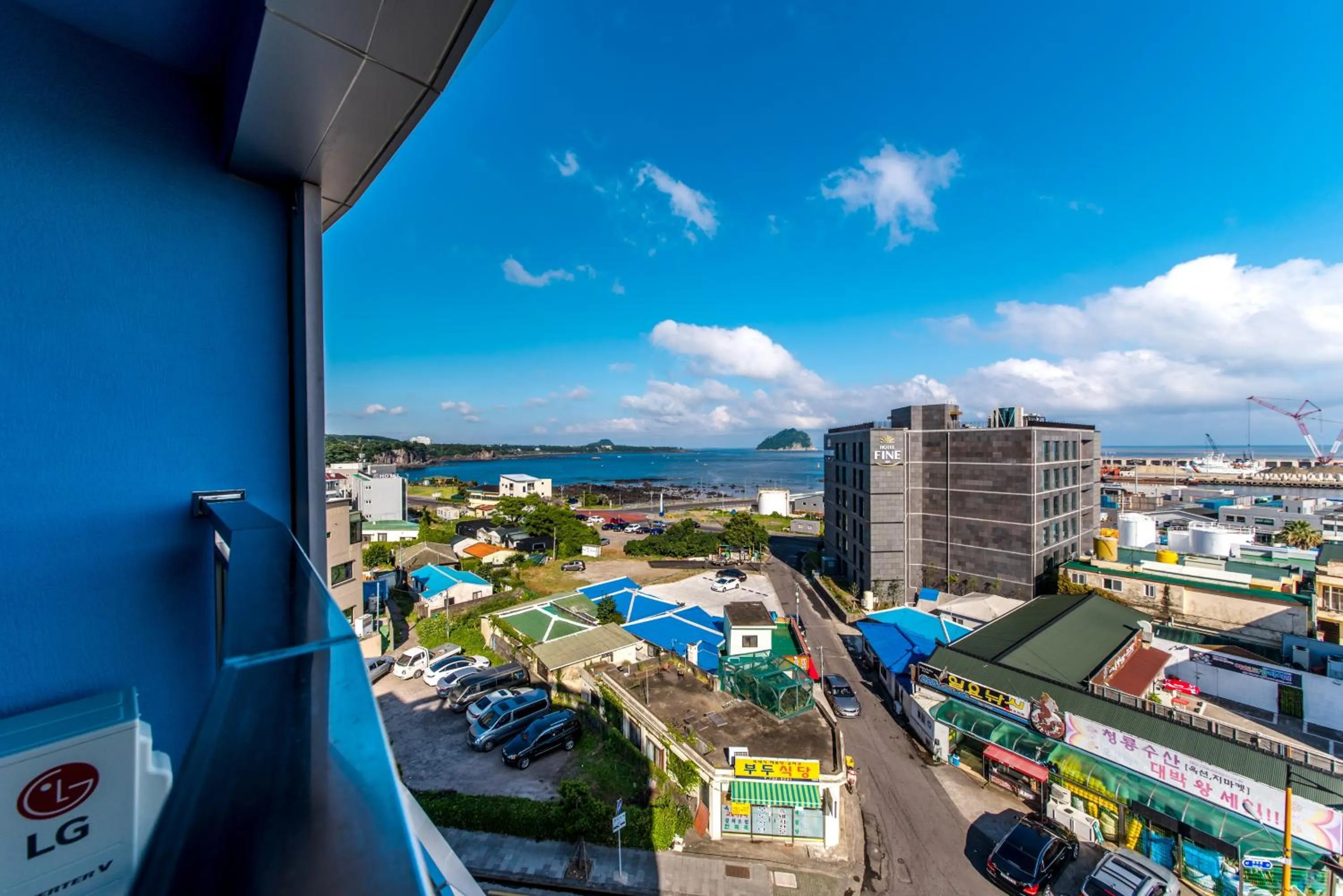 Sea view in BK Hotel Jeju