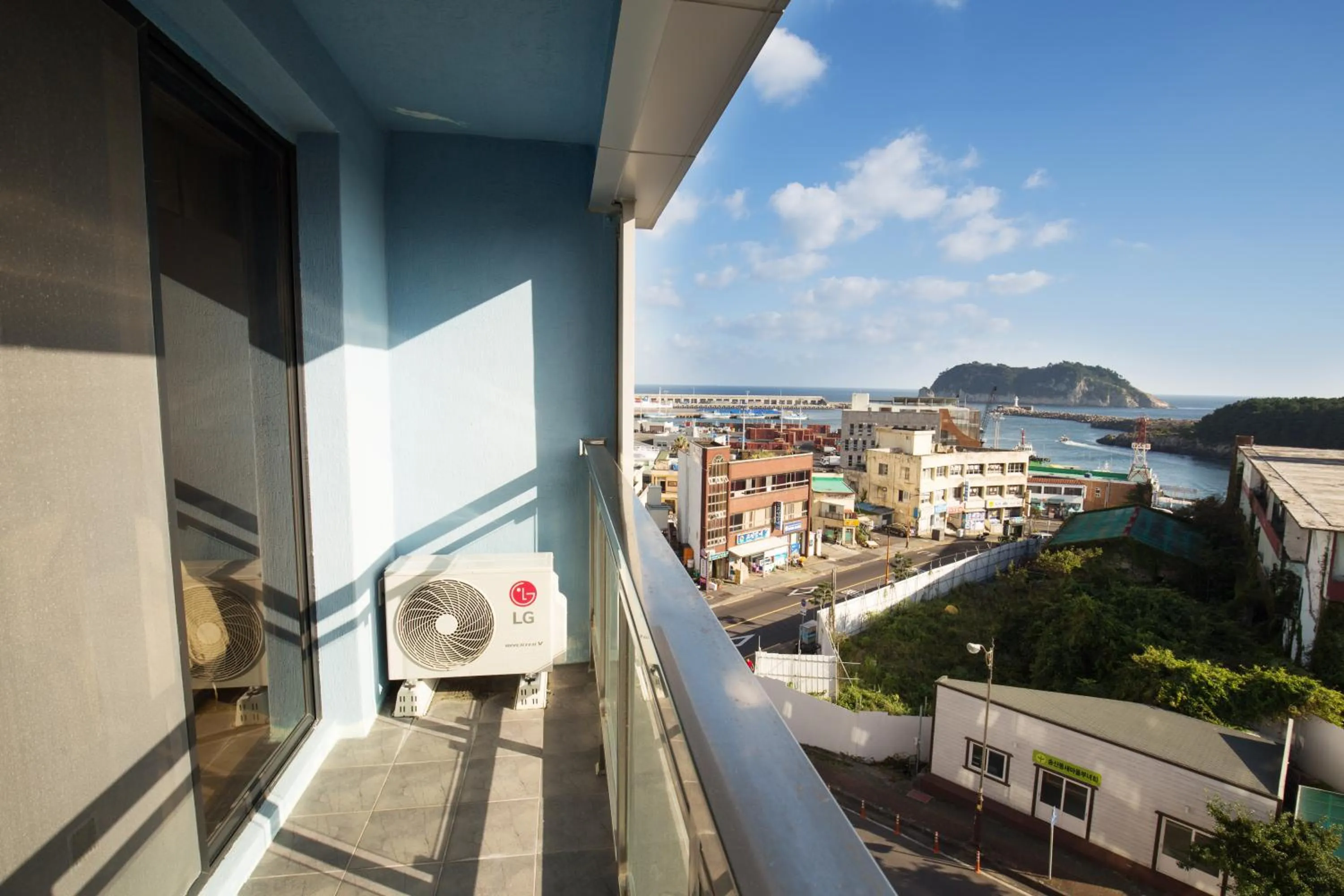 Balcony/Terrace in BK Hotel Jeju
