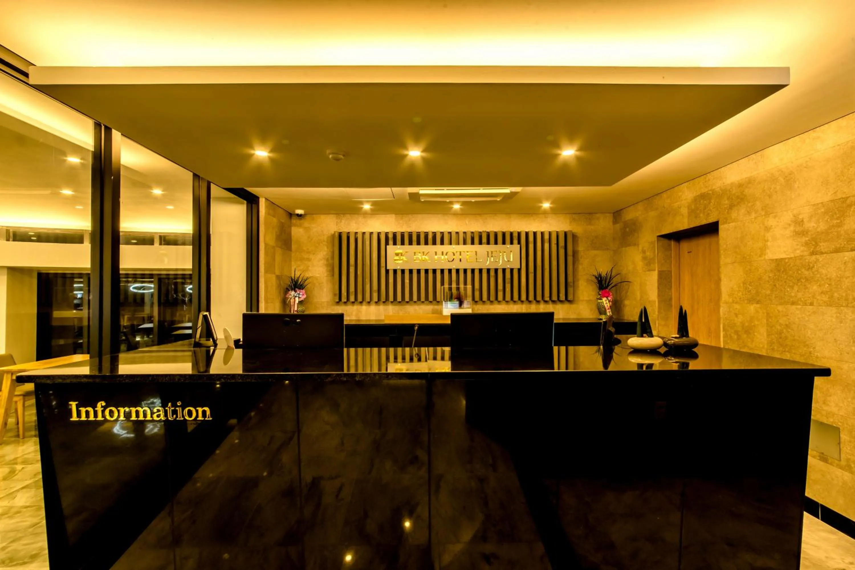 Lobby or reception in BK Hotel Jeju