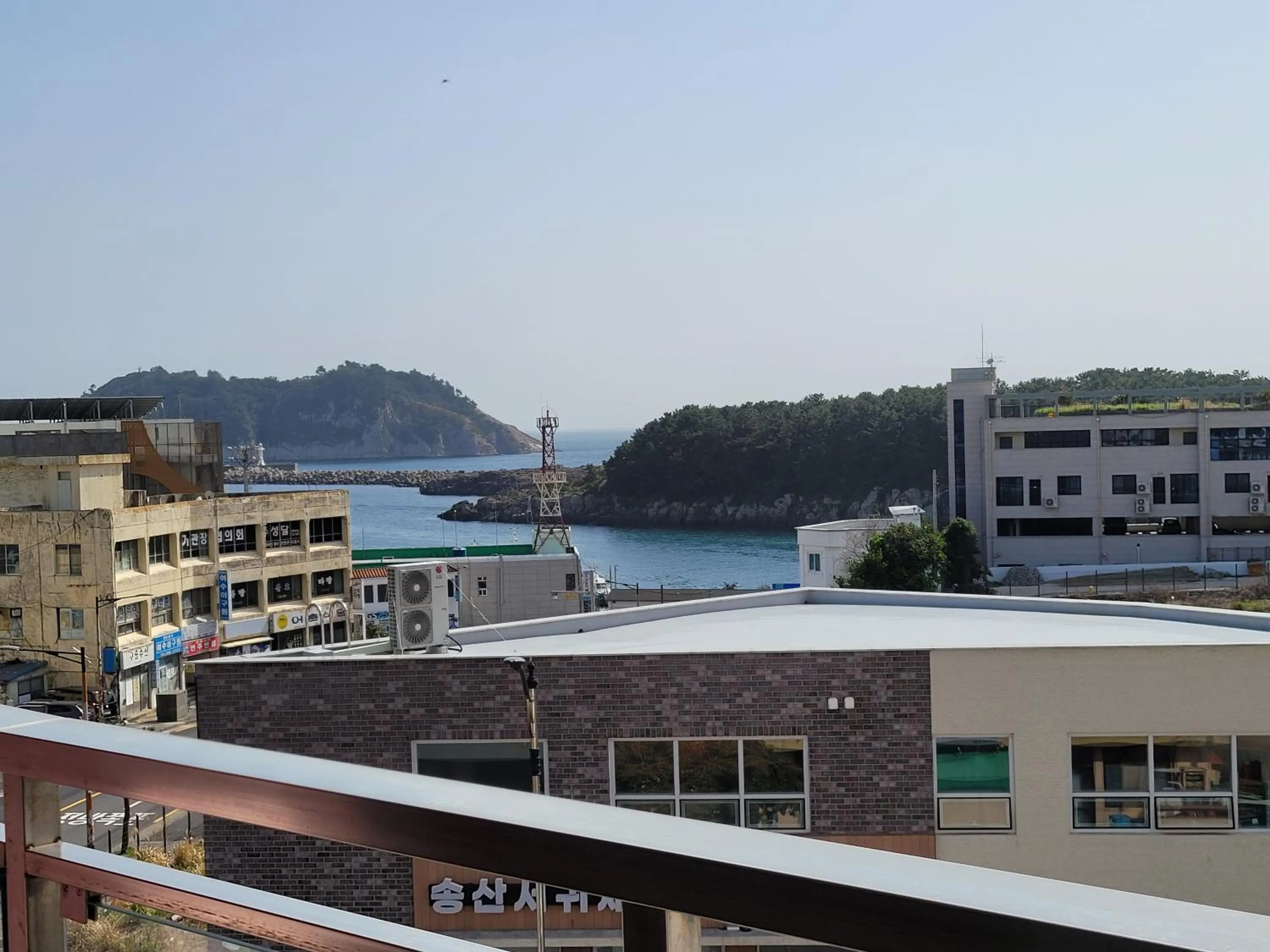 Balcony/Terrace in BK Hotel Jeju