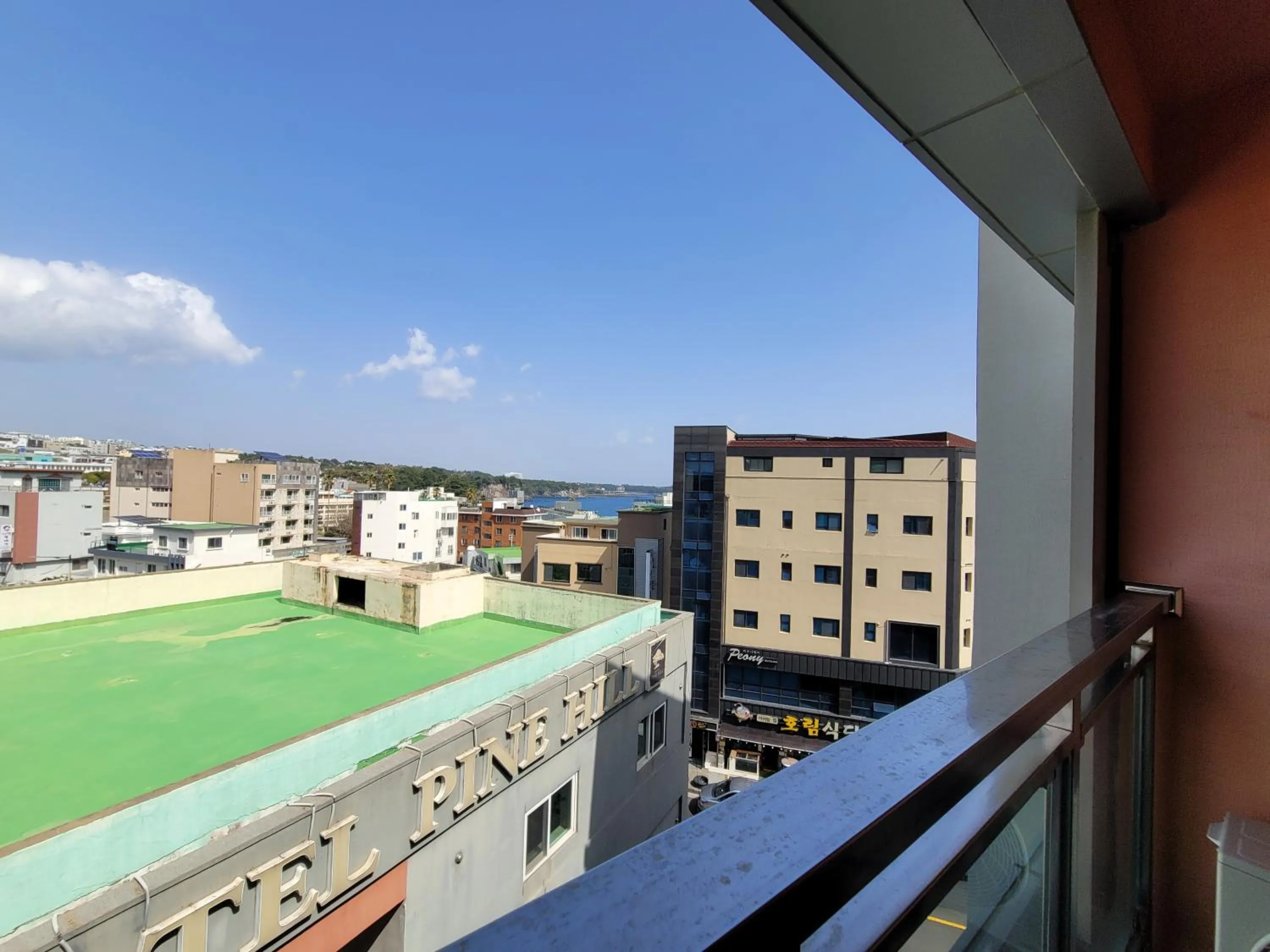 Balcony/Terrace in BK Hotel Jeju