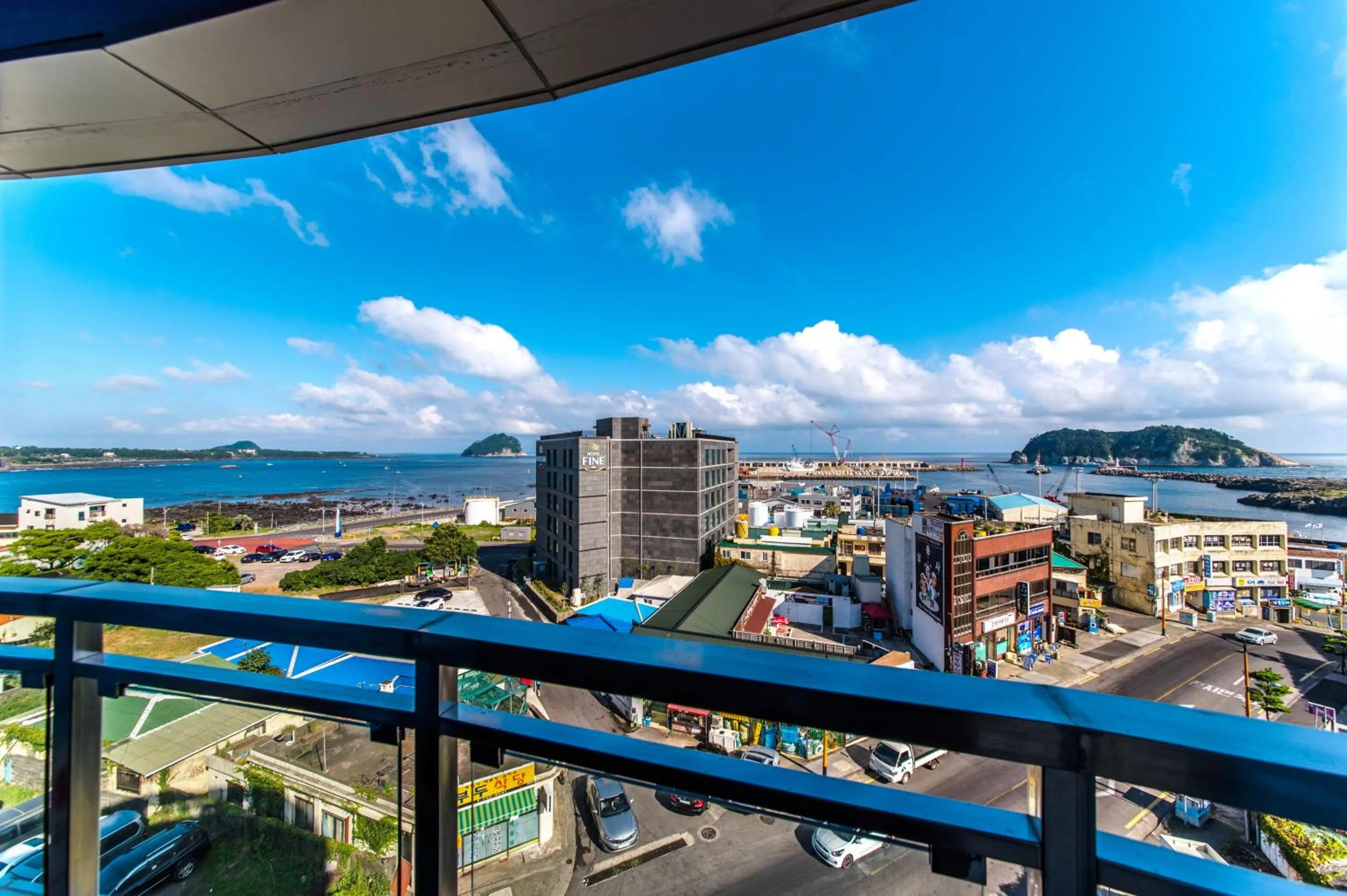 Balcony/Terrace in BK Hotel Jeju