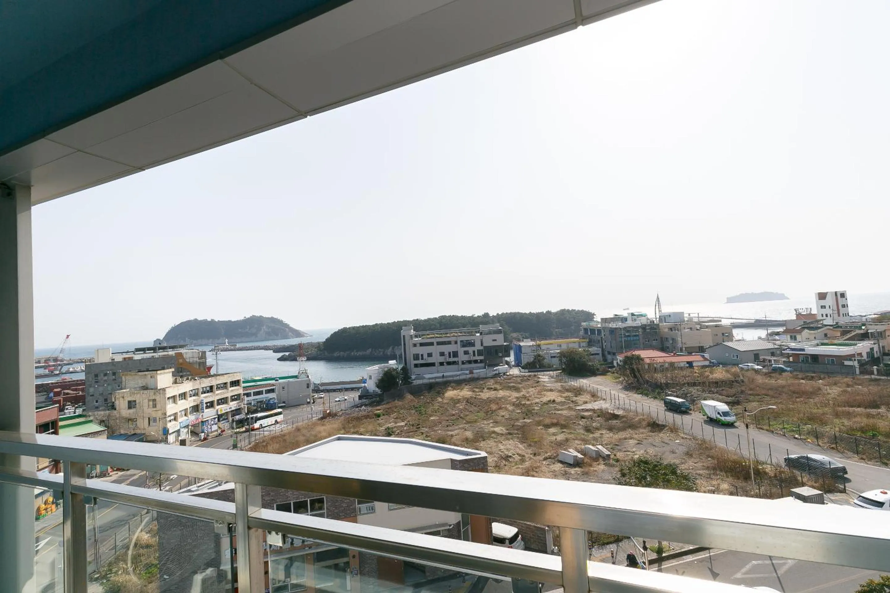 Balcony/Terrace in BK Hotel Jeju