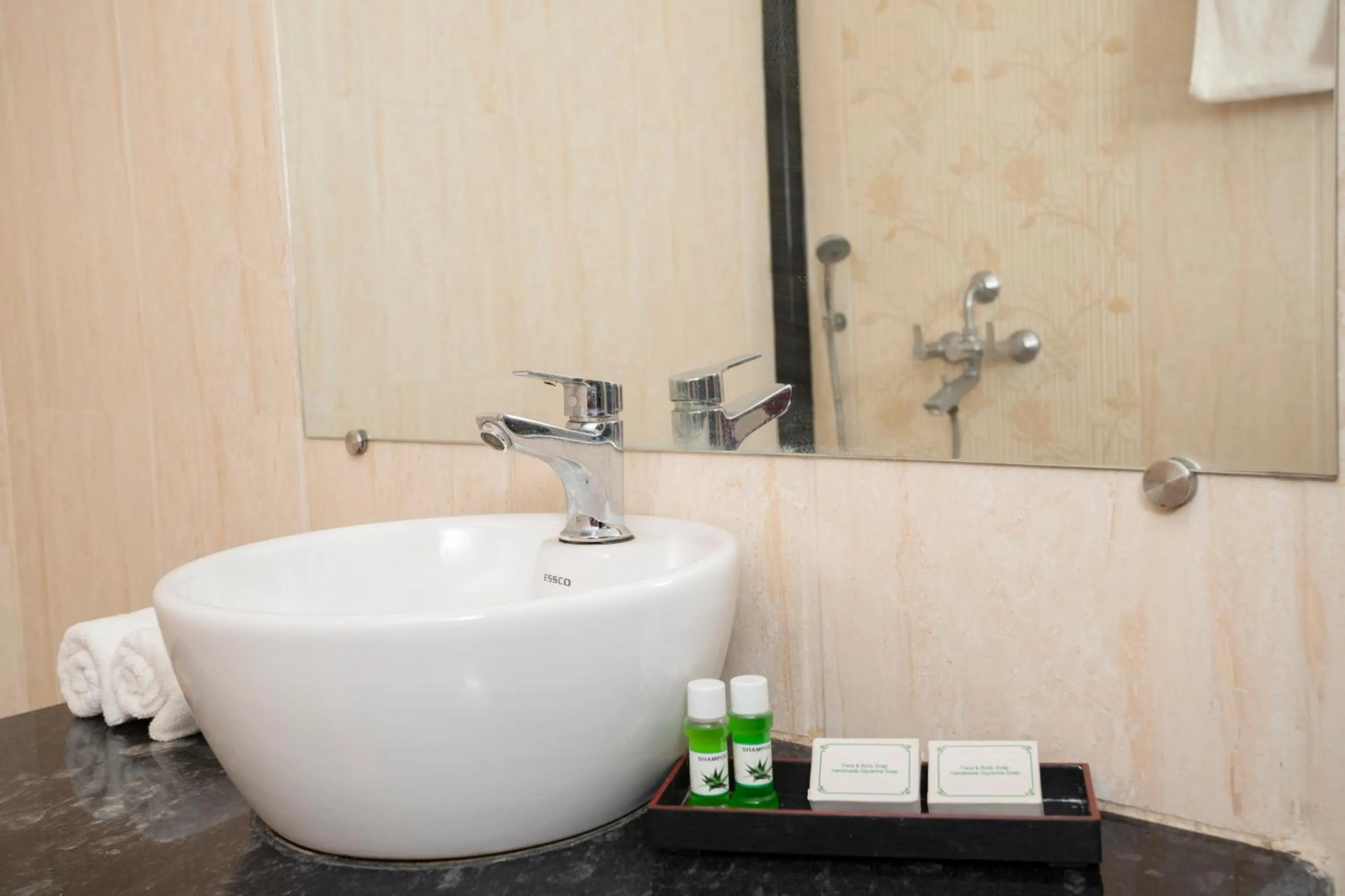 Toilet in La Vaiencia Beach Resort, Morjim