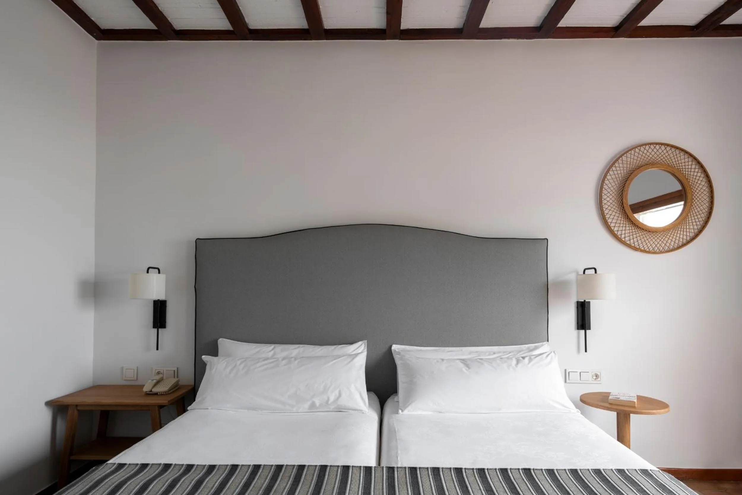 Bed in Parador de Mazagón