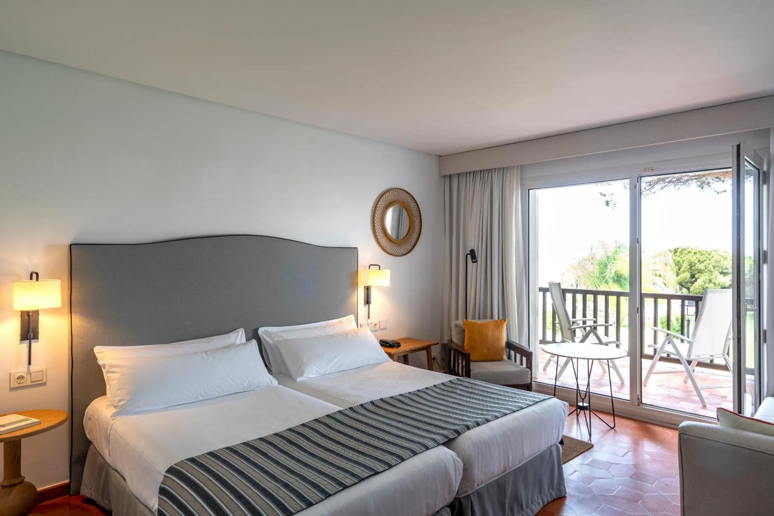 Bed in Parador de Mazagón