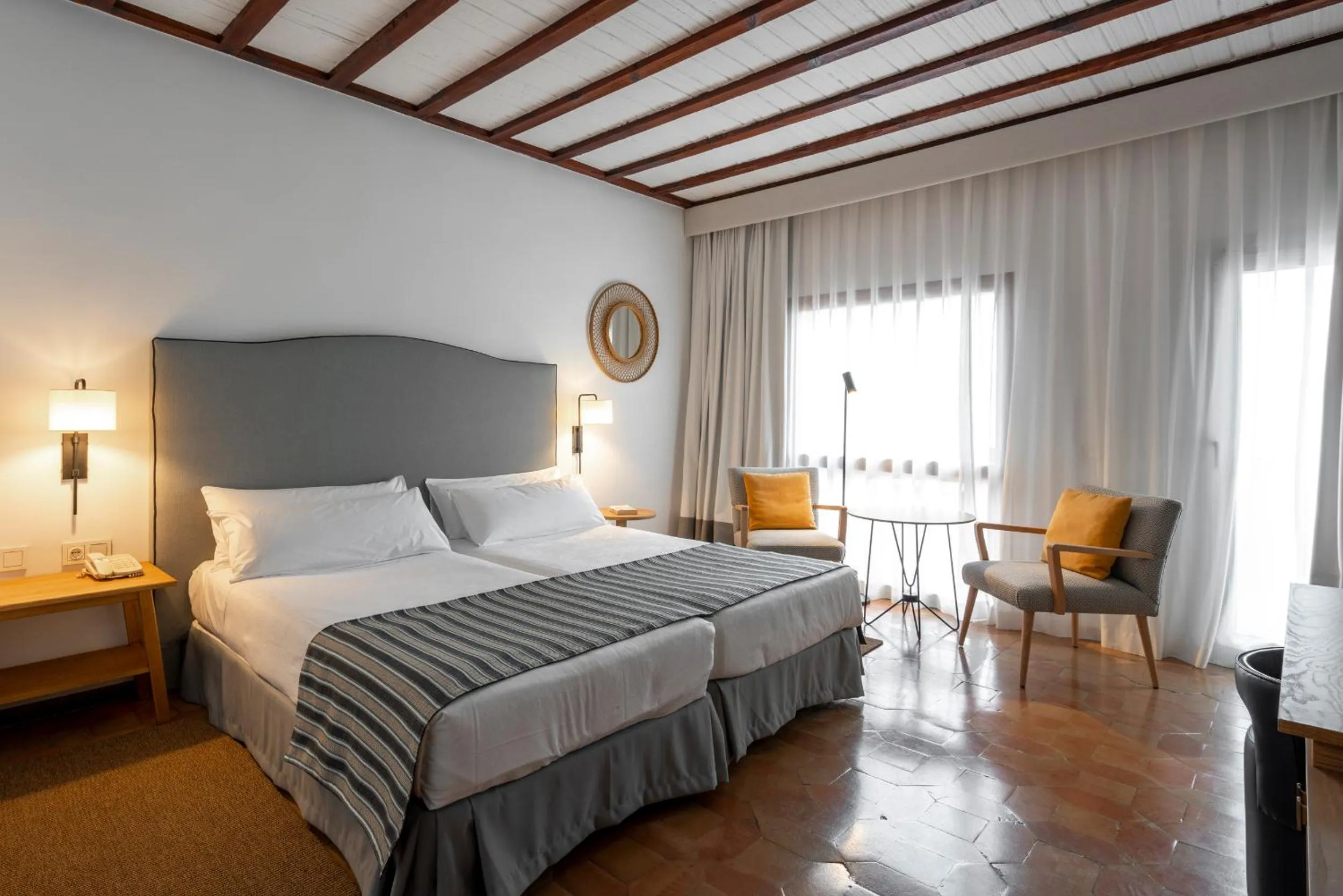 Bed in Parador de Mazagón