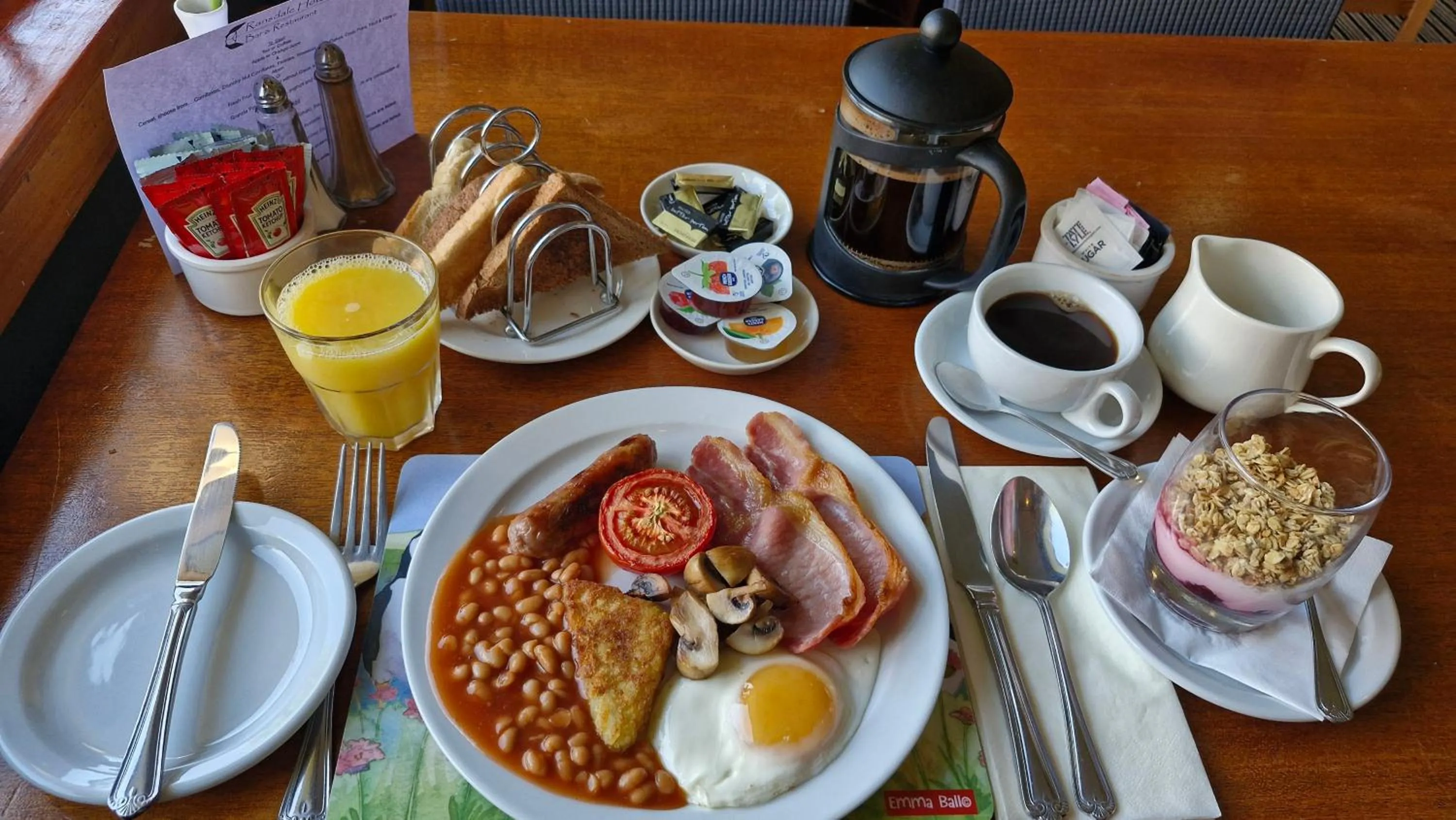 Breakfast in The Ransdale