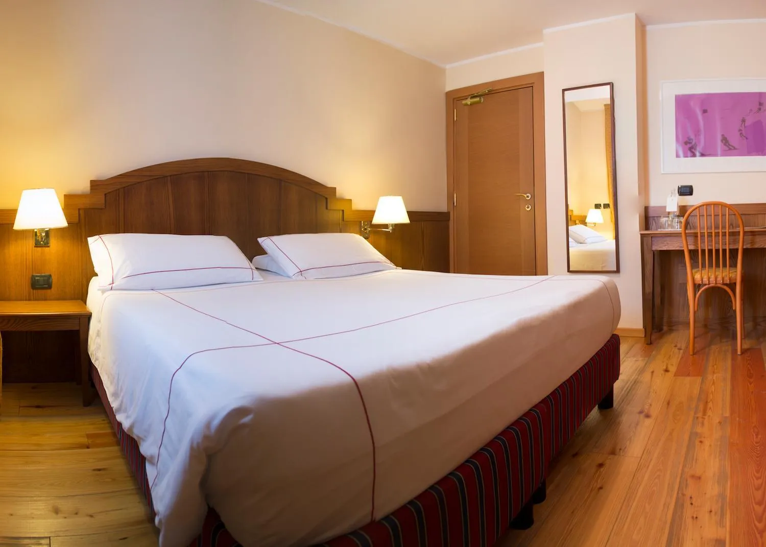 Bed in Cresta Et Duc Hotel