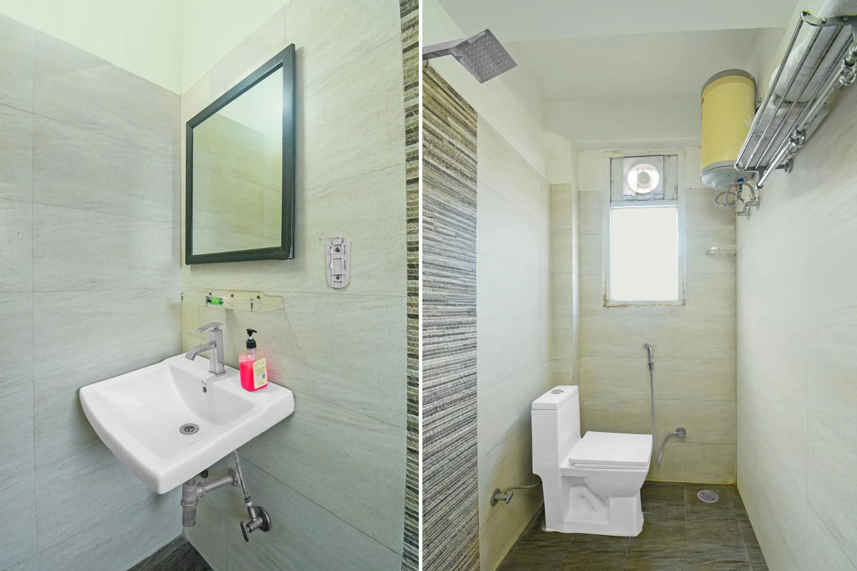 Bathroom in Super Collection O Jal Mahal Jaipur Formerly Little Ganesha Inn