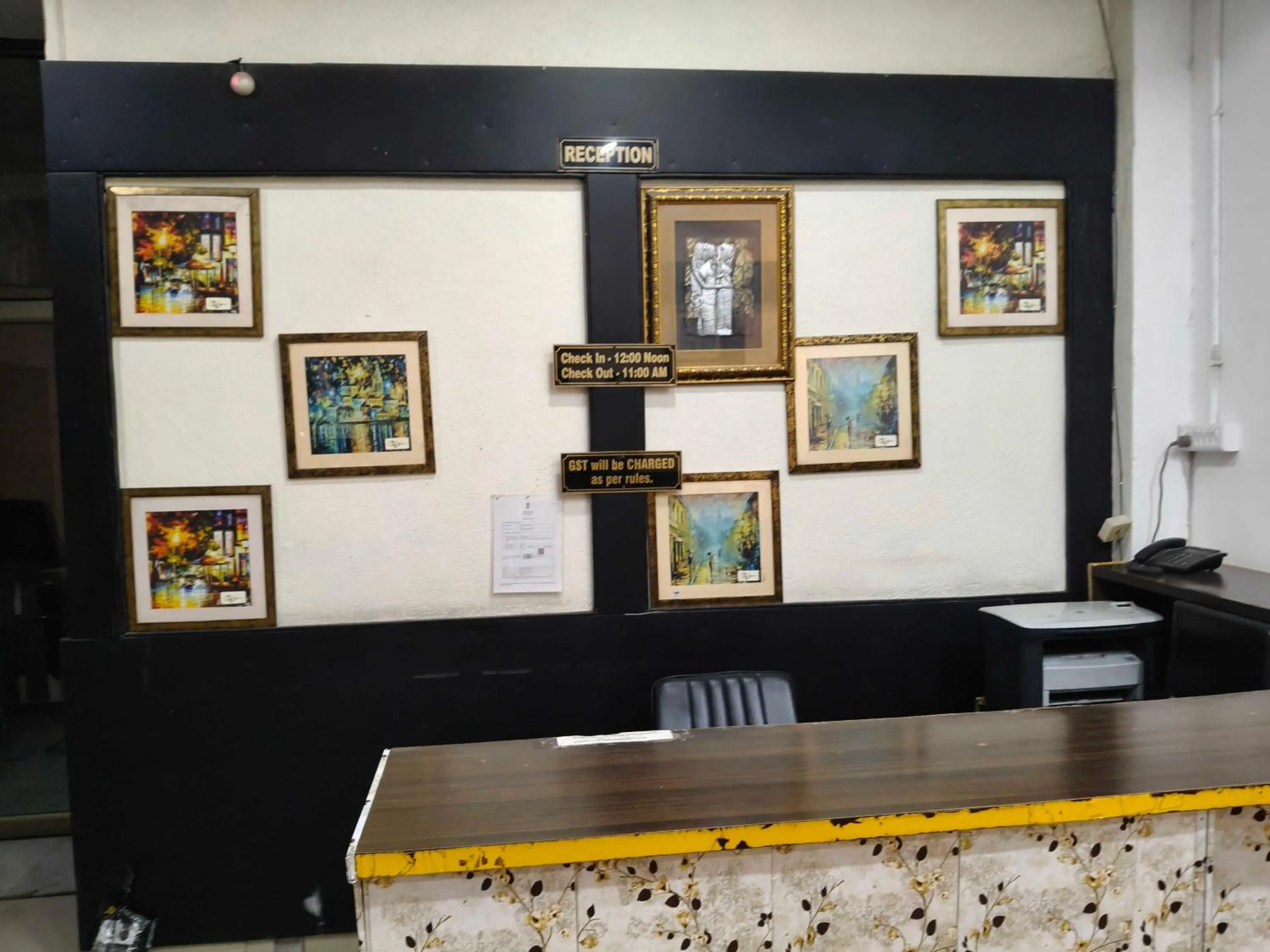 Lobby or reception in Super Collection O Jal Mahal Jaipur Formerly Little Ganesha Inn