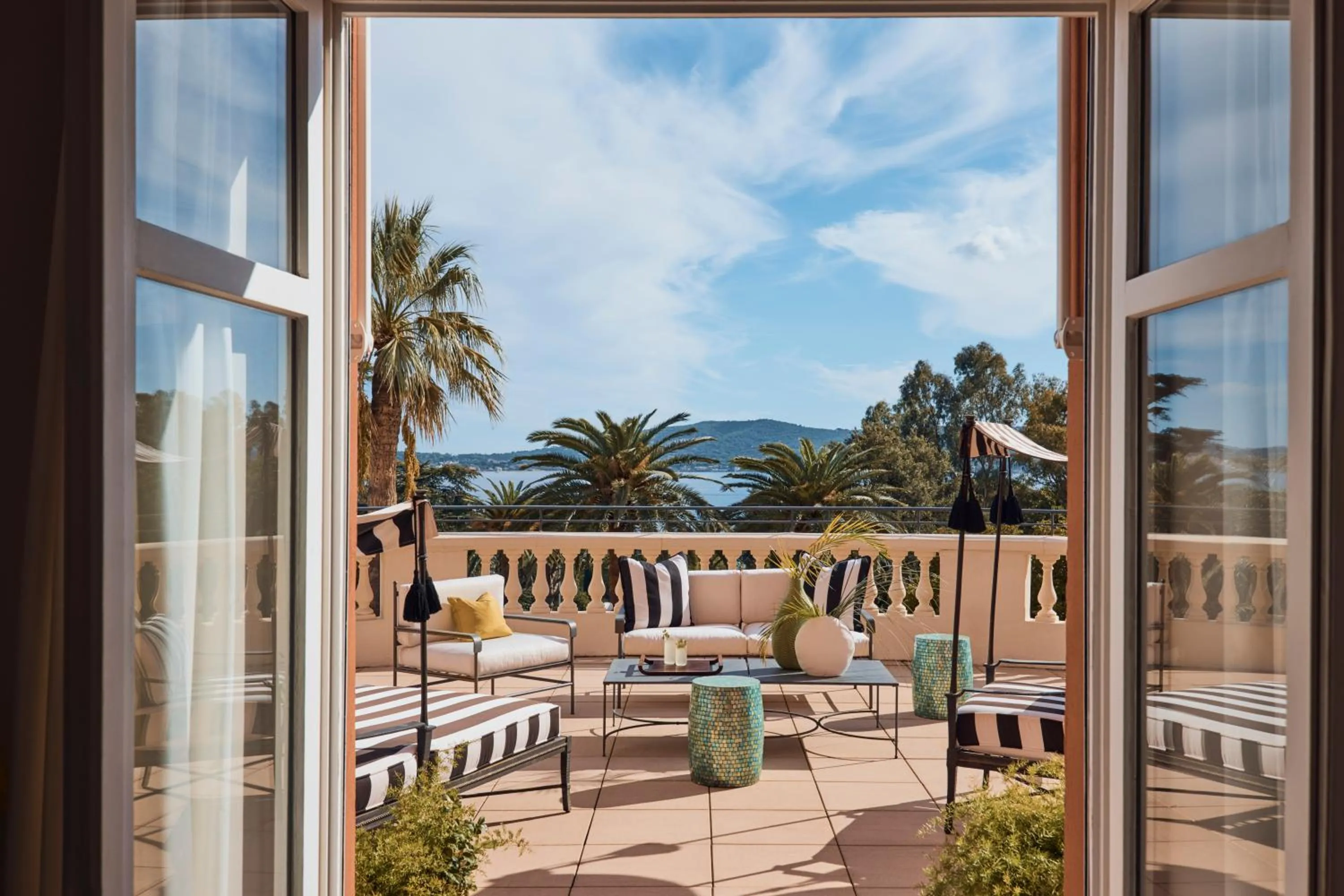 Balcony/Terrace in COMO Le Beauvallon - Golfe de Saint-Tropez