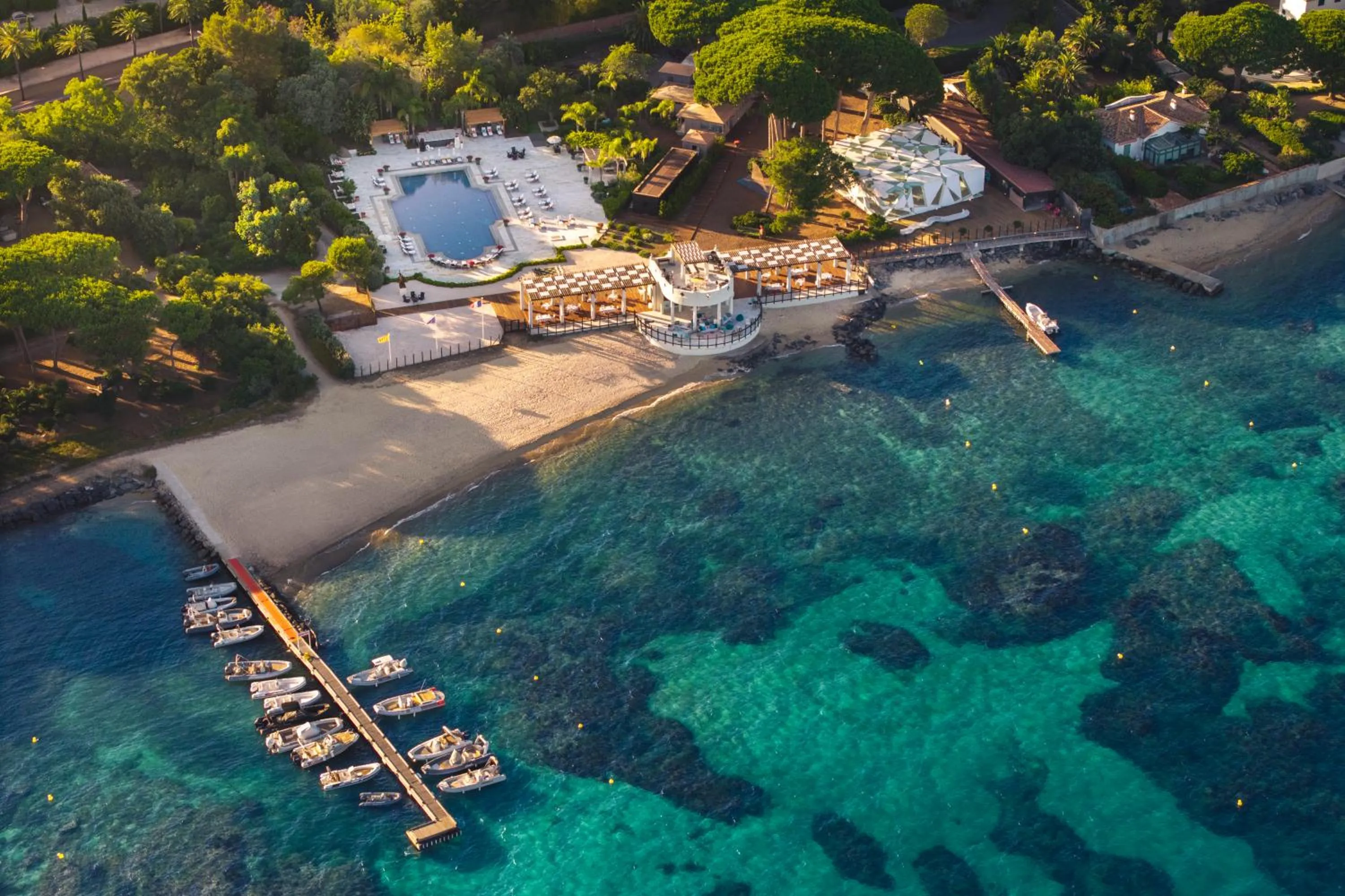 Beach in COMO Le Beauvallon - Golfe de Saint-Tropez