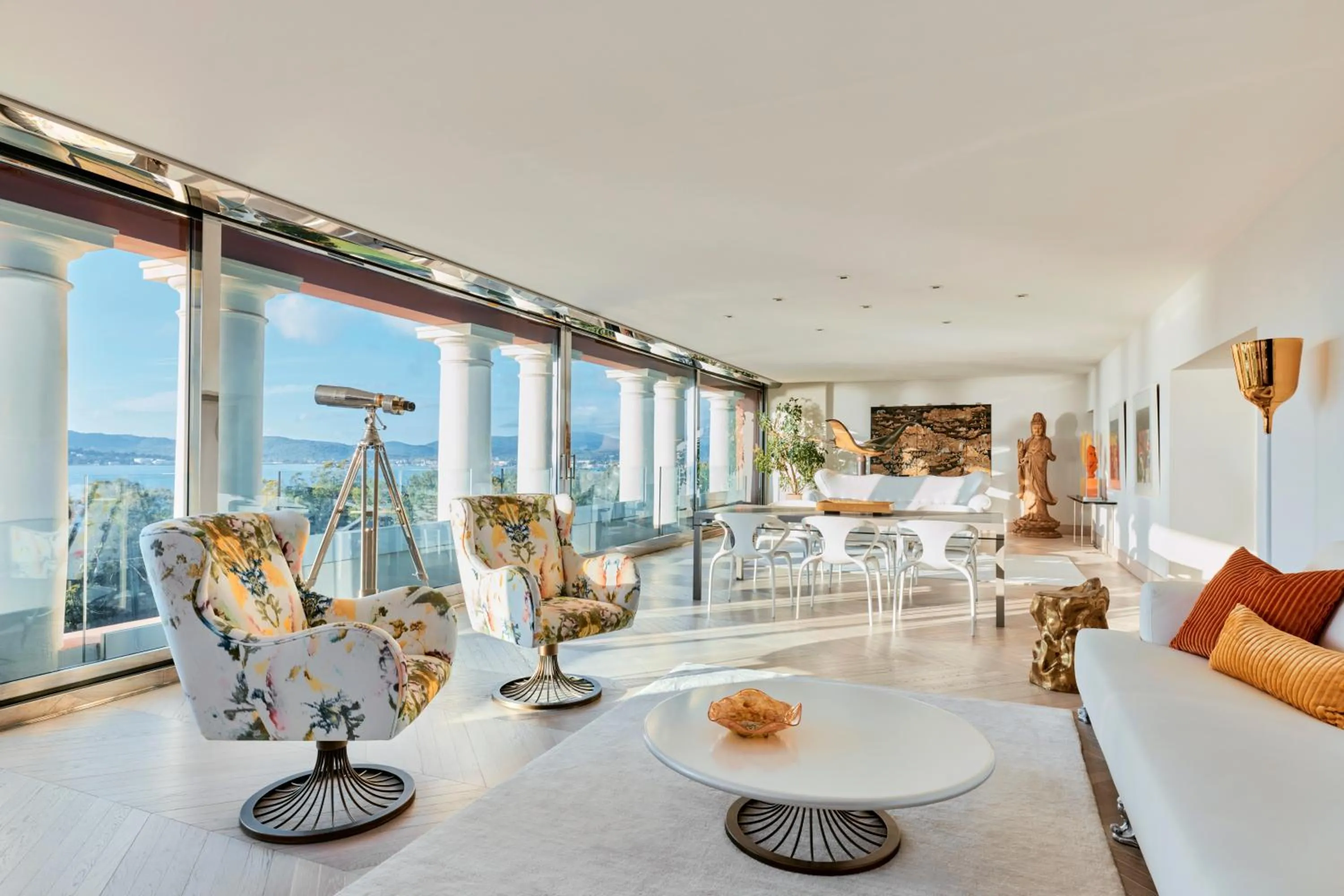Living room in COMO Le Beauvallon - Golfe de Saint-Tropez