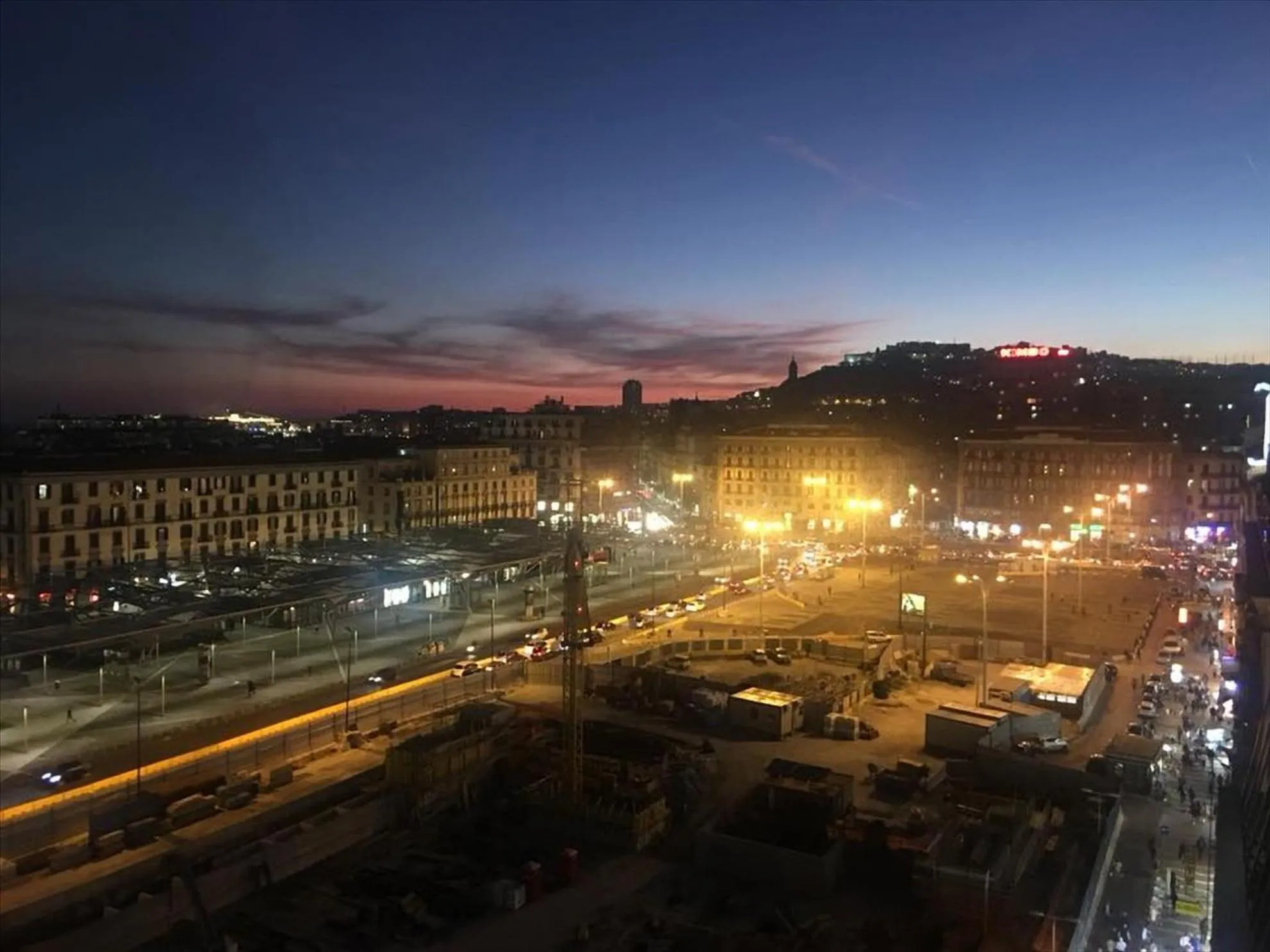 City view in Top Floor Rentrooms Napoli