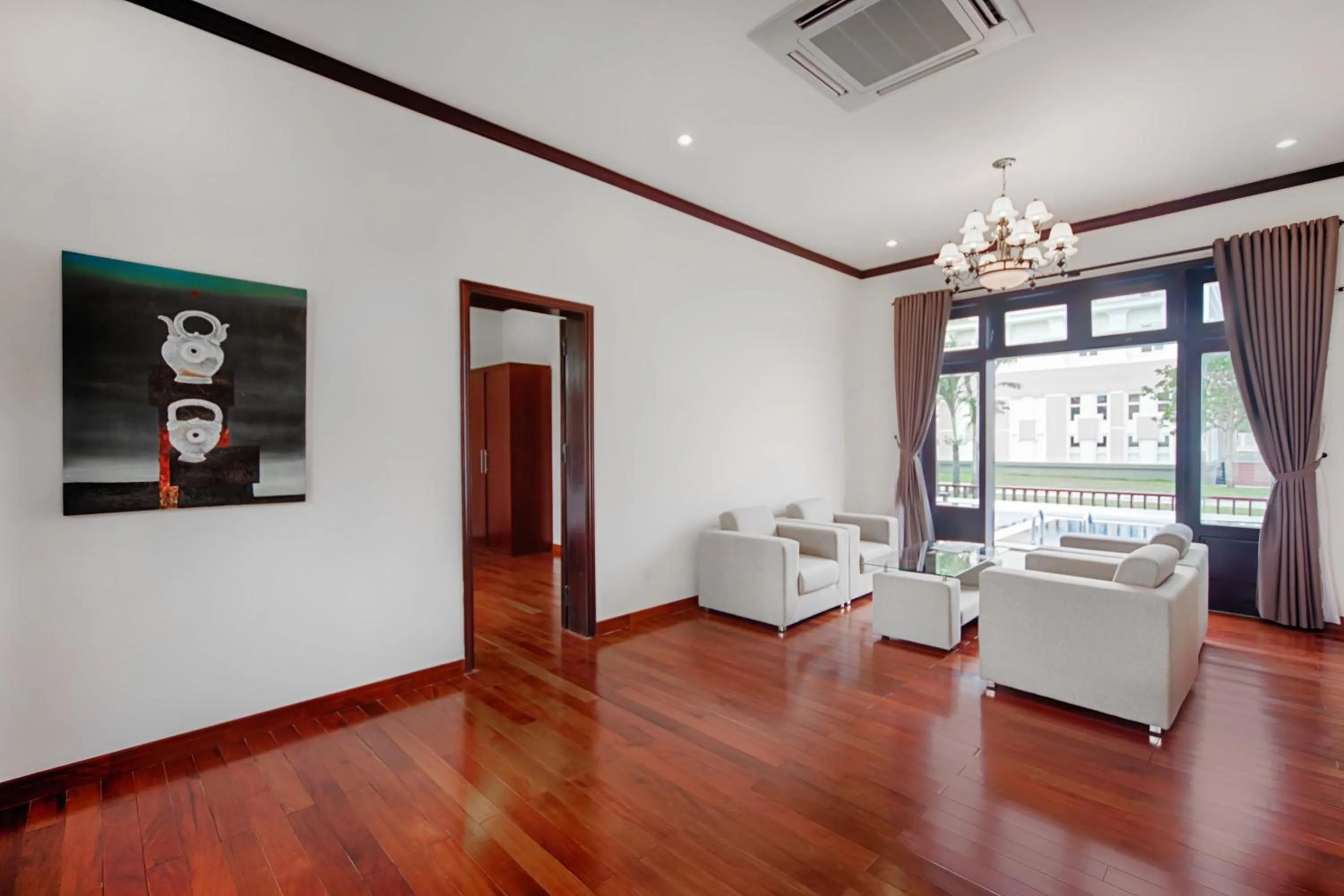 Living room in Ban Thach Riverside Hotel & Resort