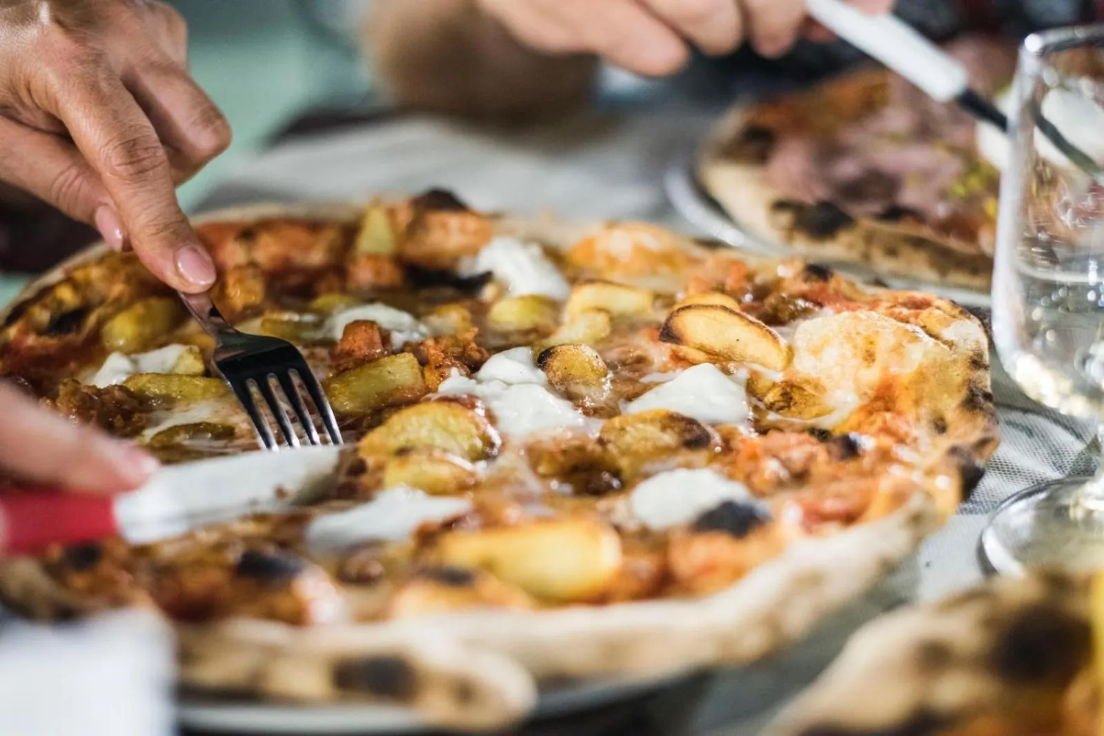 Food and drinks in B&B Casa Cosmano