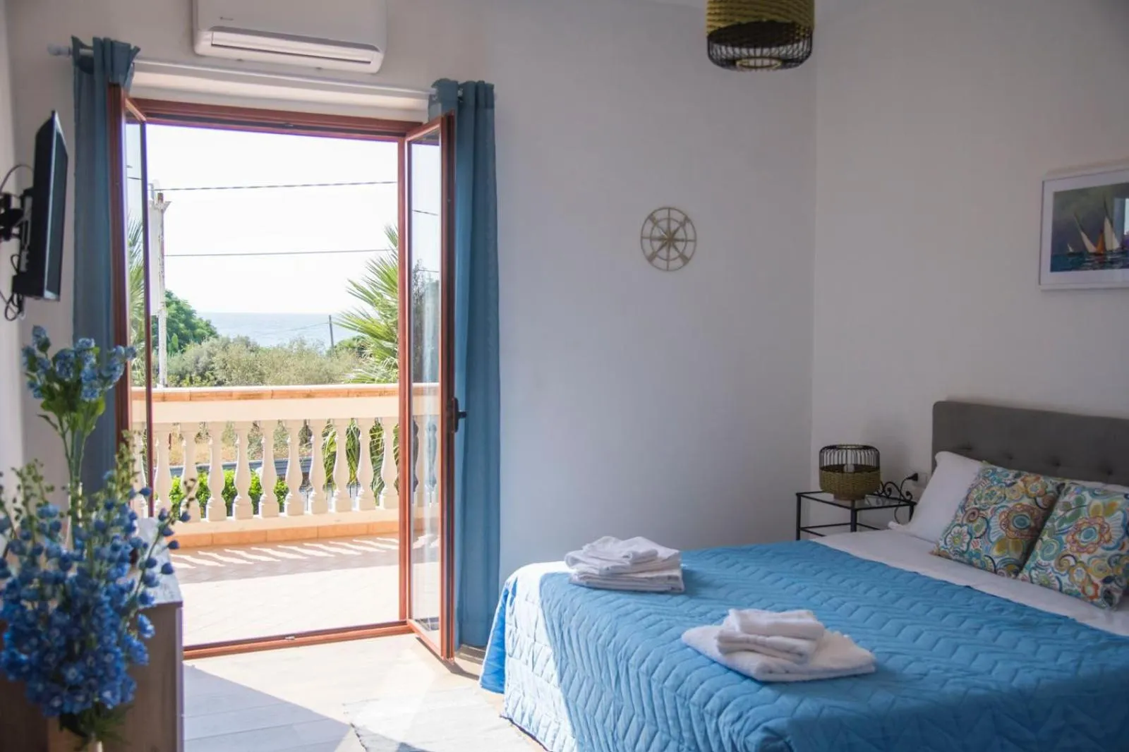 Bed in B&B Casa Cosmano