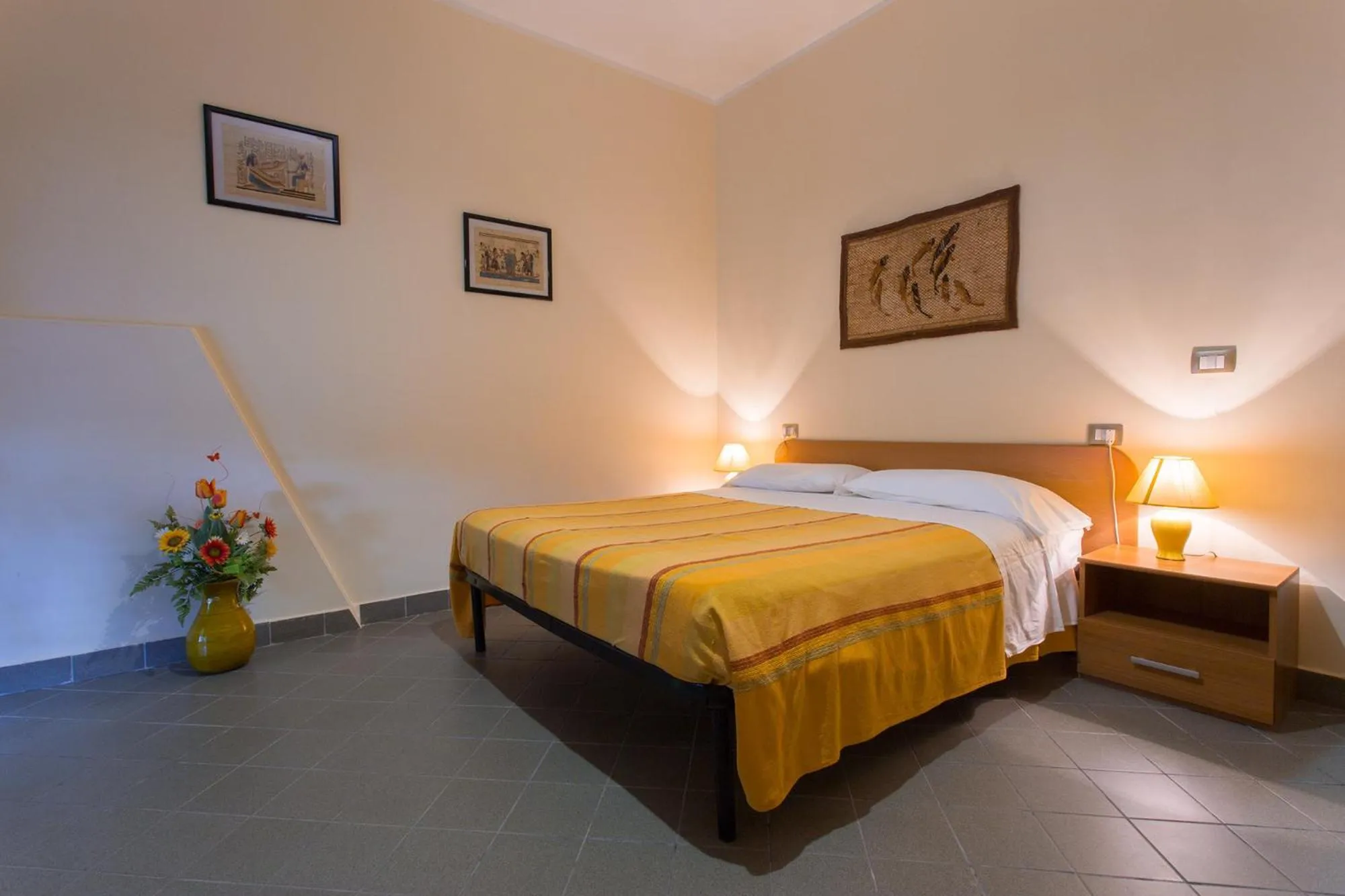 Bed in B&B Casa Cosmano