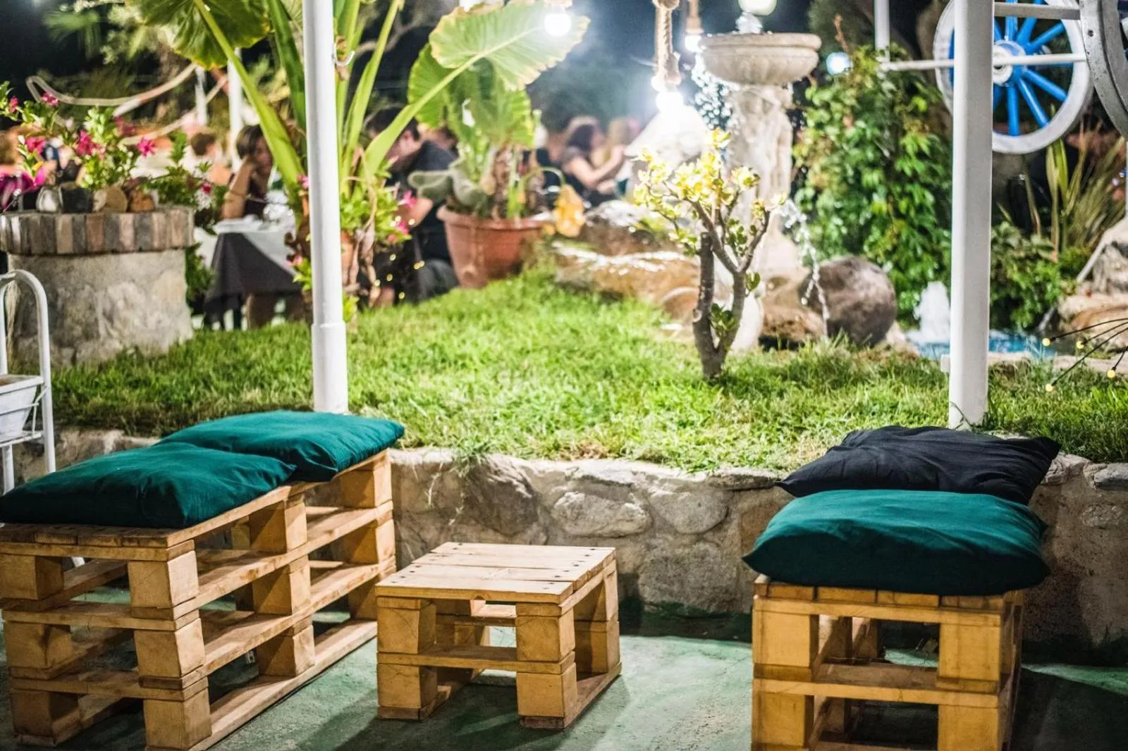 Garden in B&B Casa Cosmano