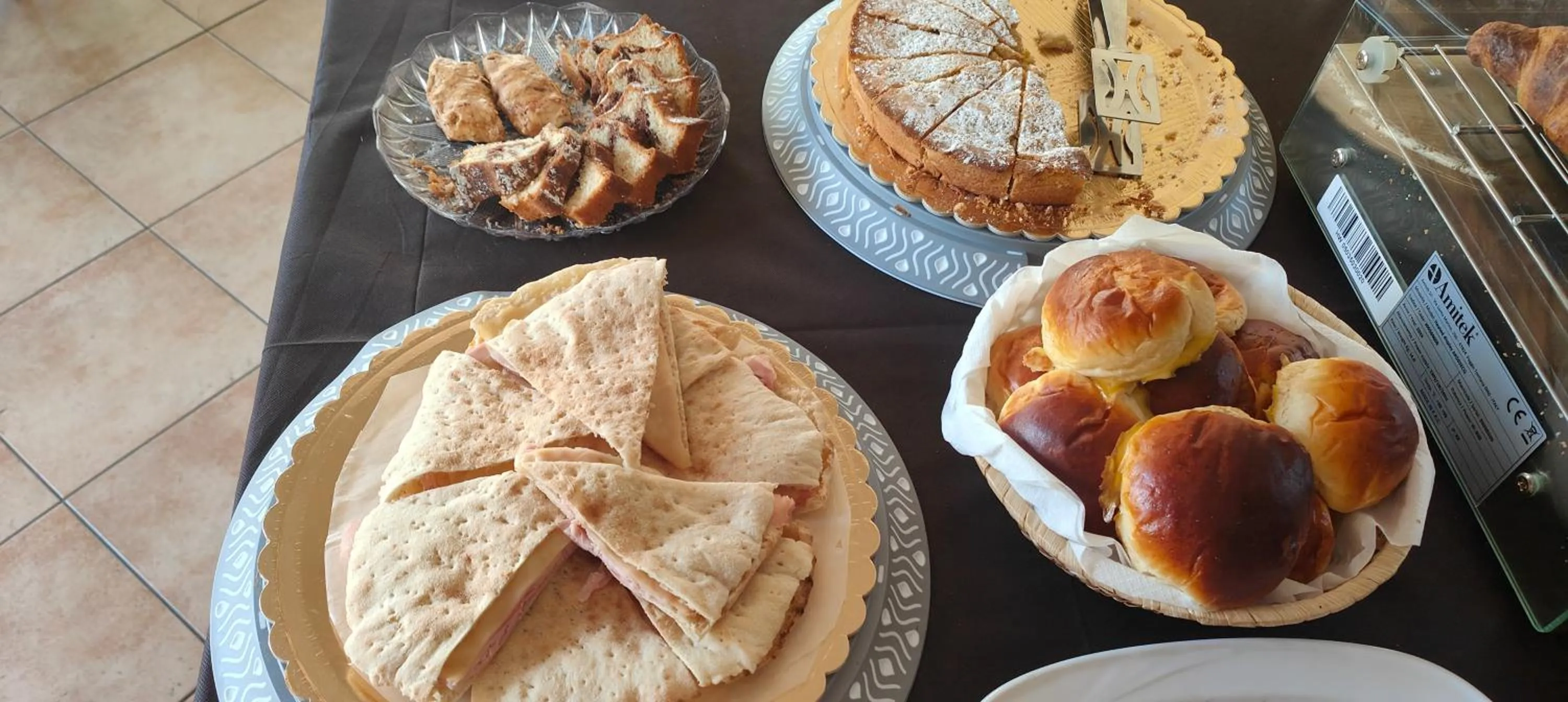 Breakfast in B&B Casa Cosmano