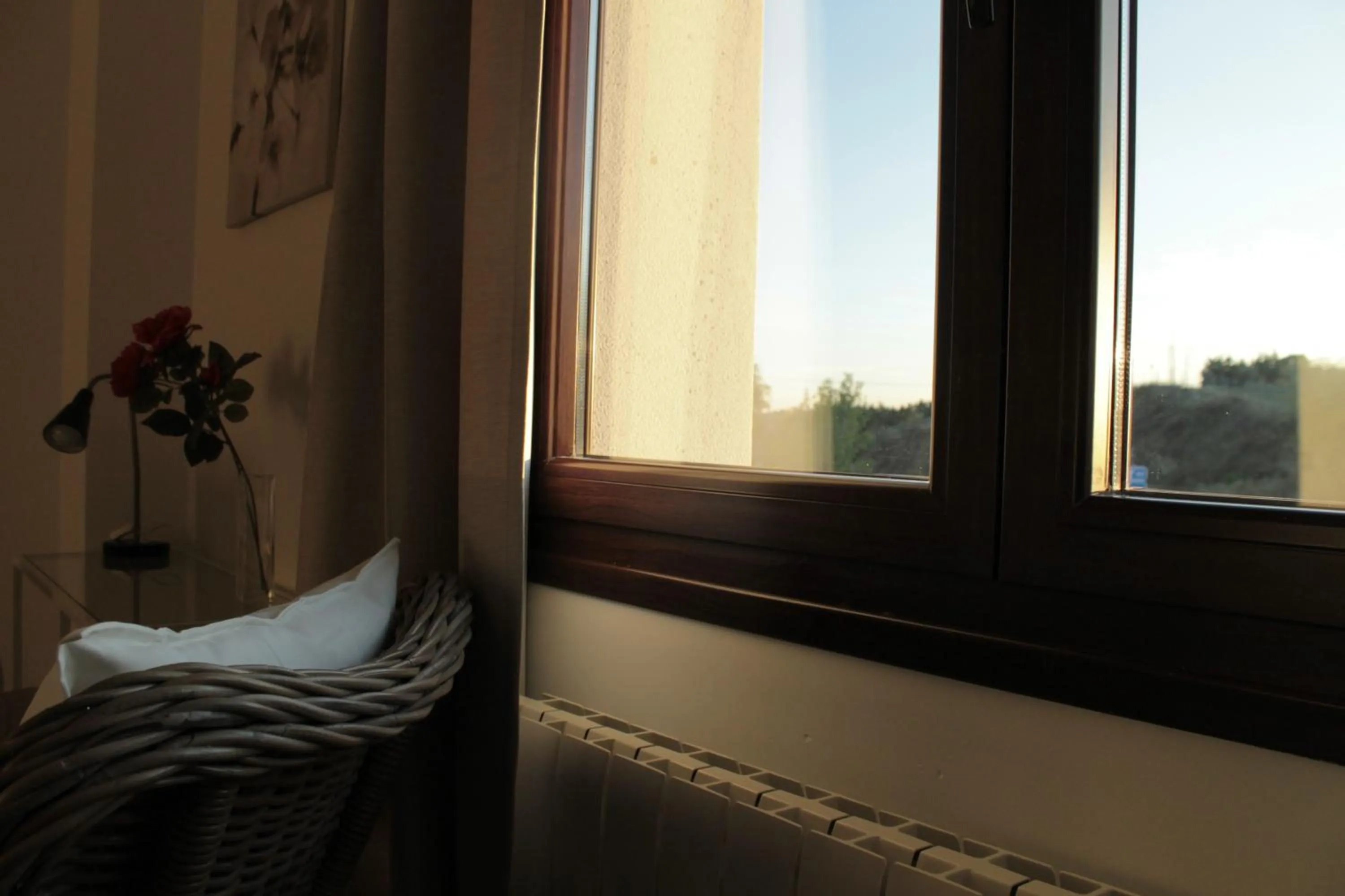 View (from property/room), Bed in Hostal Landhaus