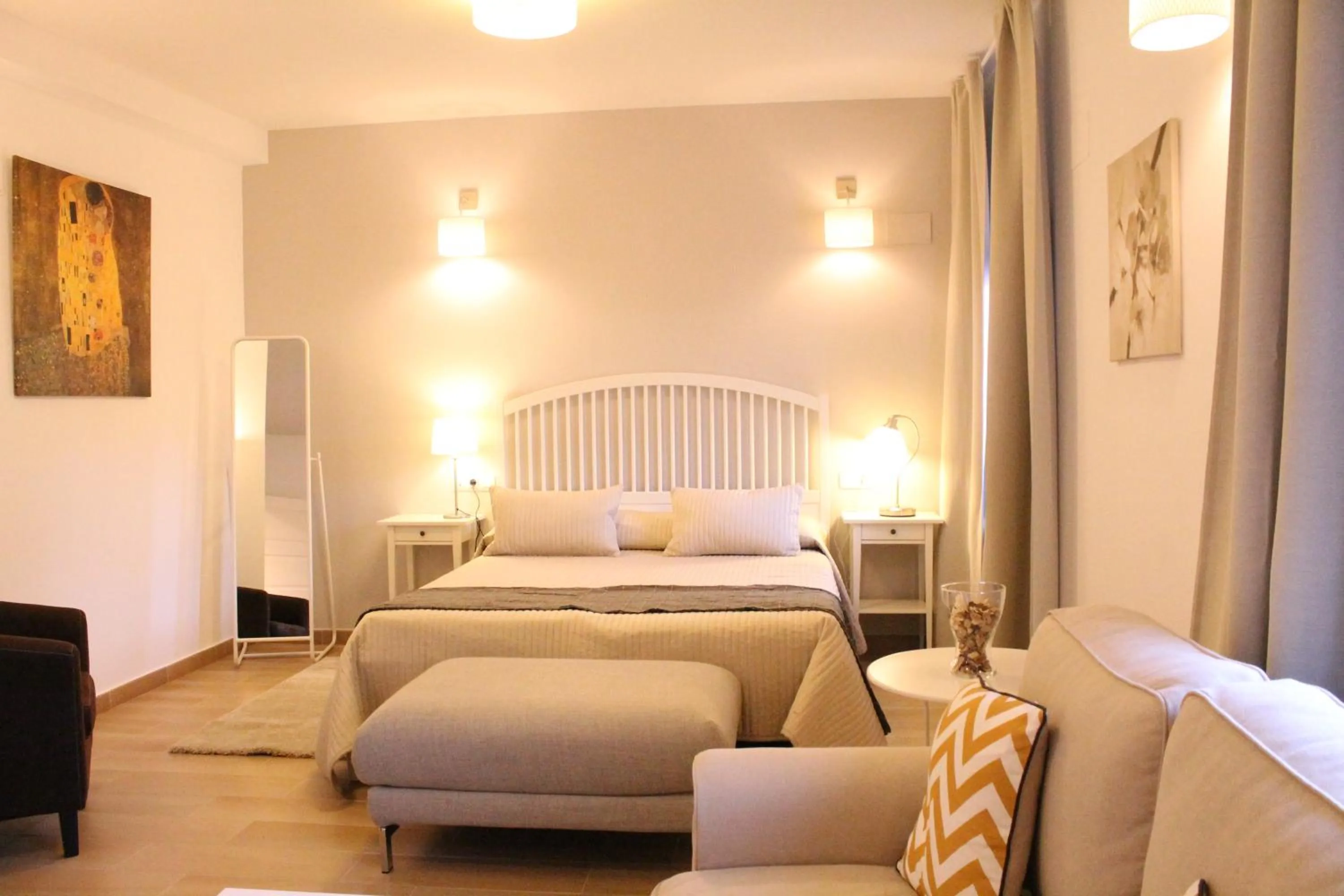 Photo of the whole room, Bed in Hostal Landhaus