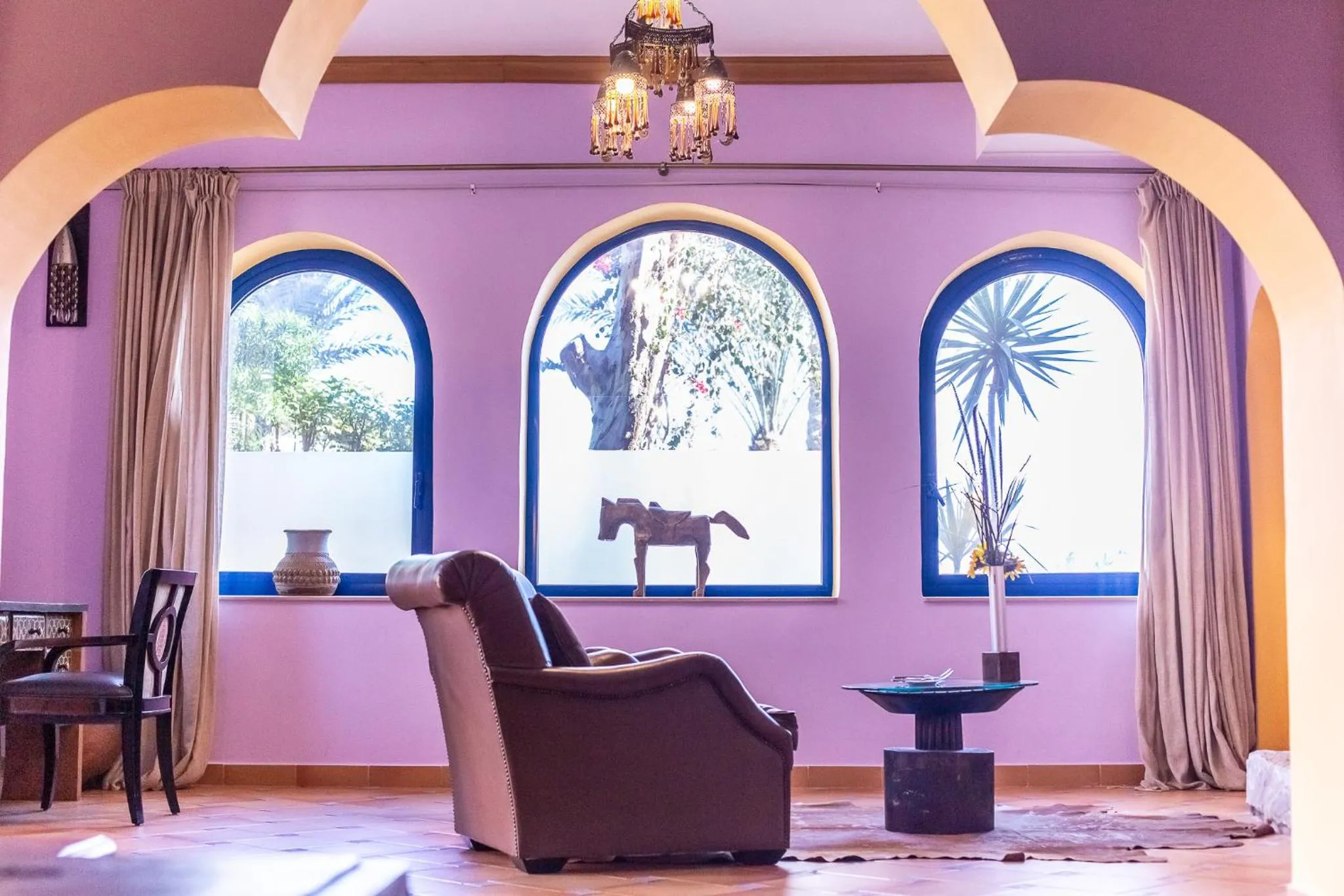 Living room in Lazib Inn Resort & Spa