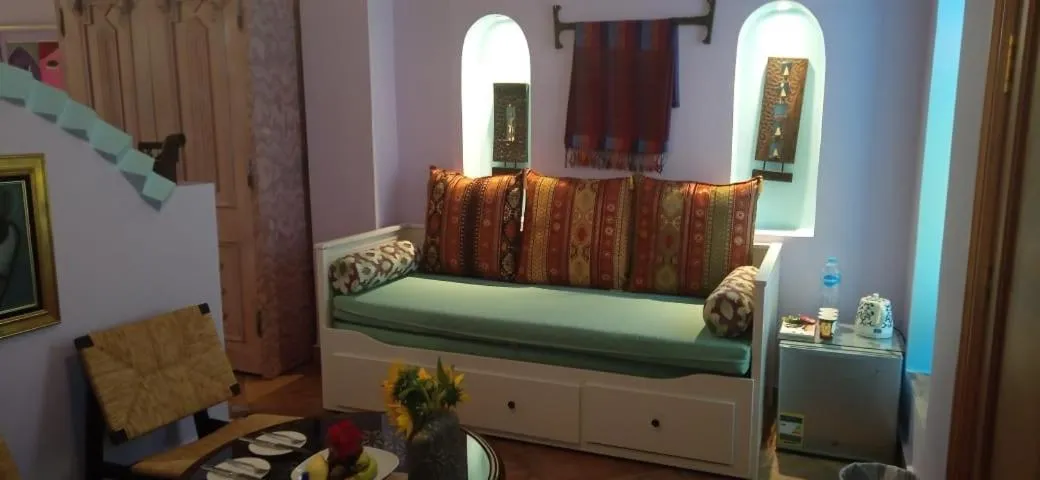 Bed in Lazib Inn Resort & Spa