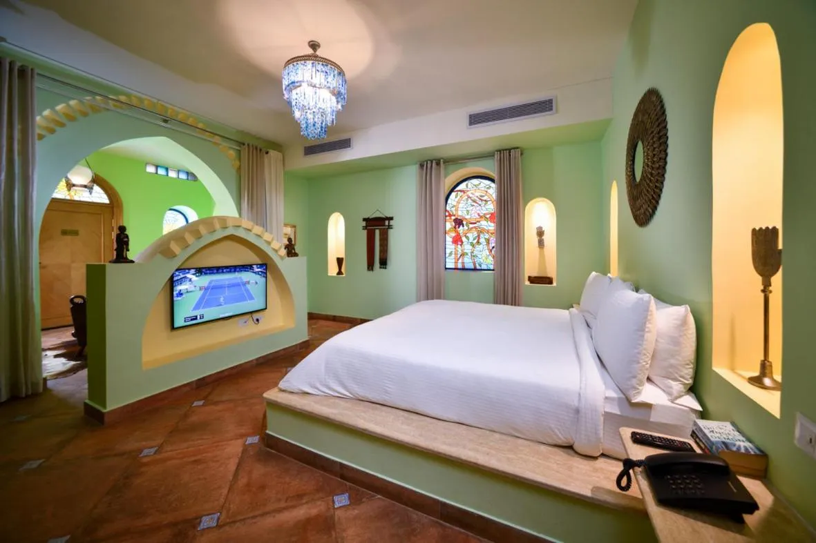 Photo of the whole room, Bed in Lazib Inn Resort & Spa