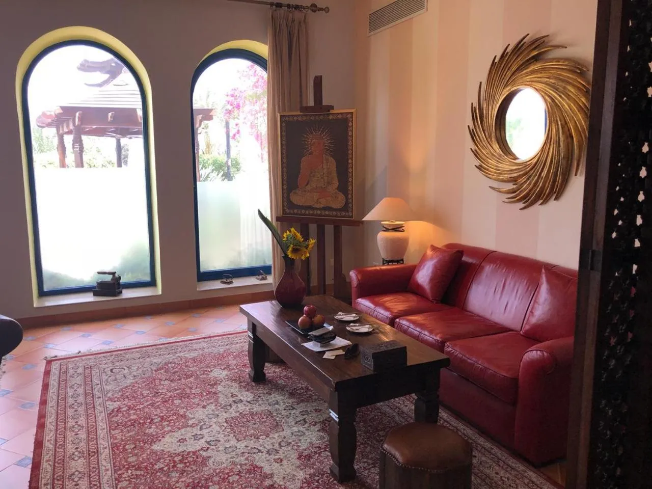 Living room in Lazib Inn Resort & Spa