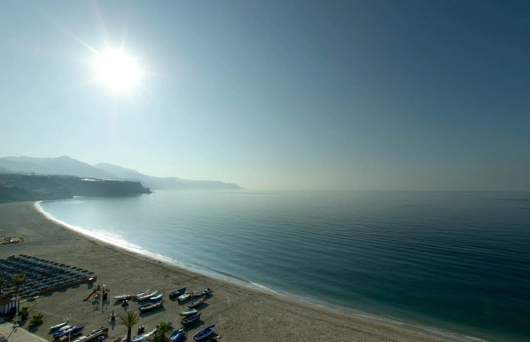 Beach in Parador de Nerja