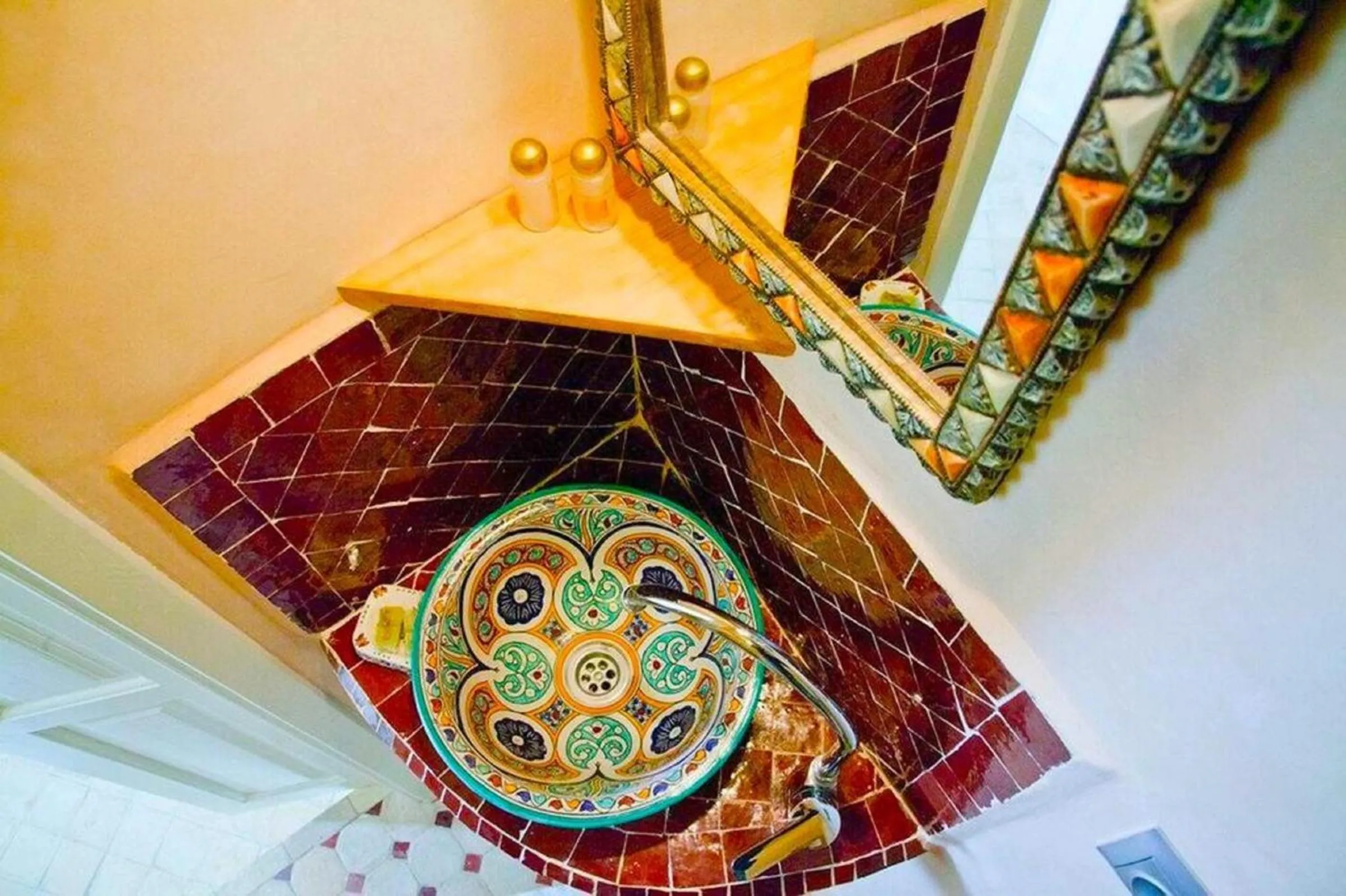 Bathroom in Kasbah Rose