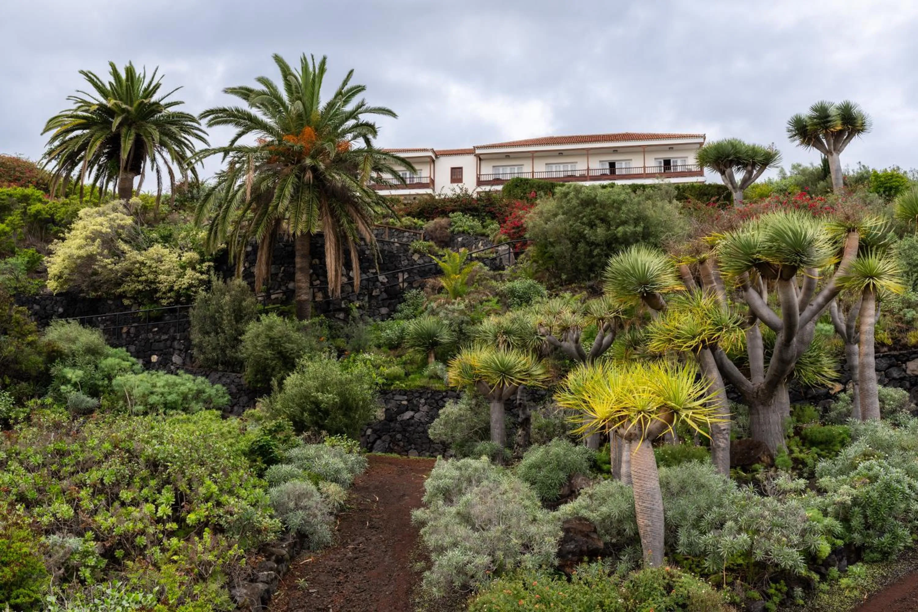 Garden in Parador de La Palma