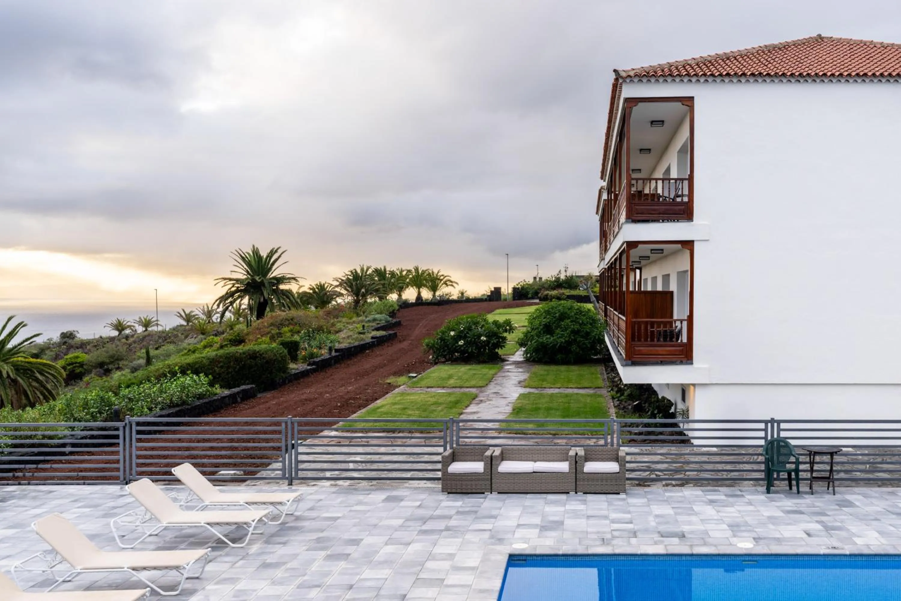 Swimming pool in Parador de La Palma