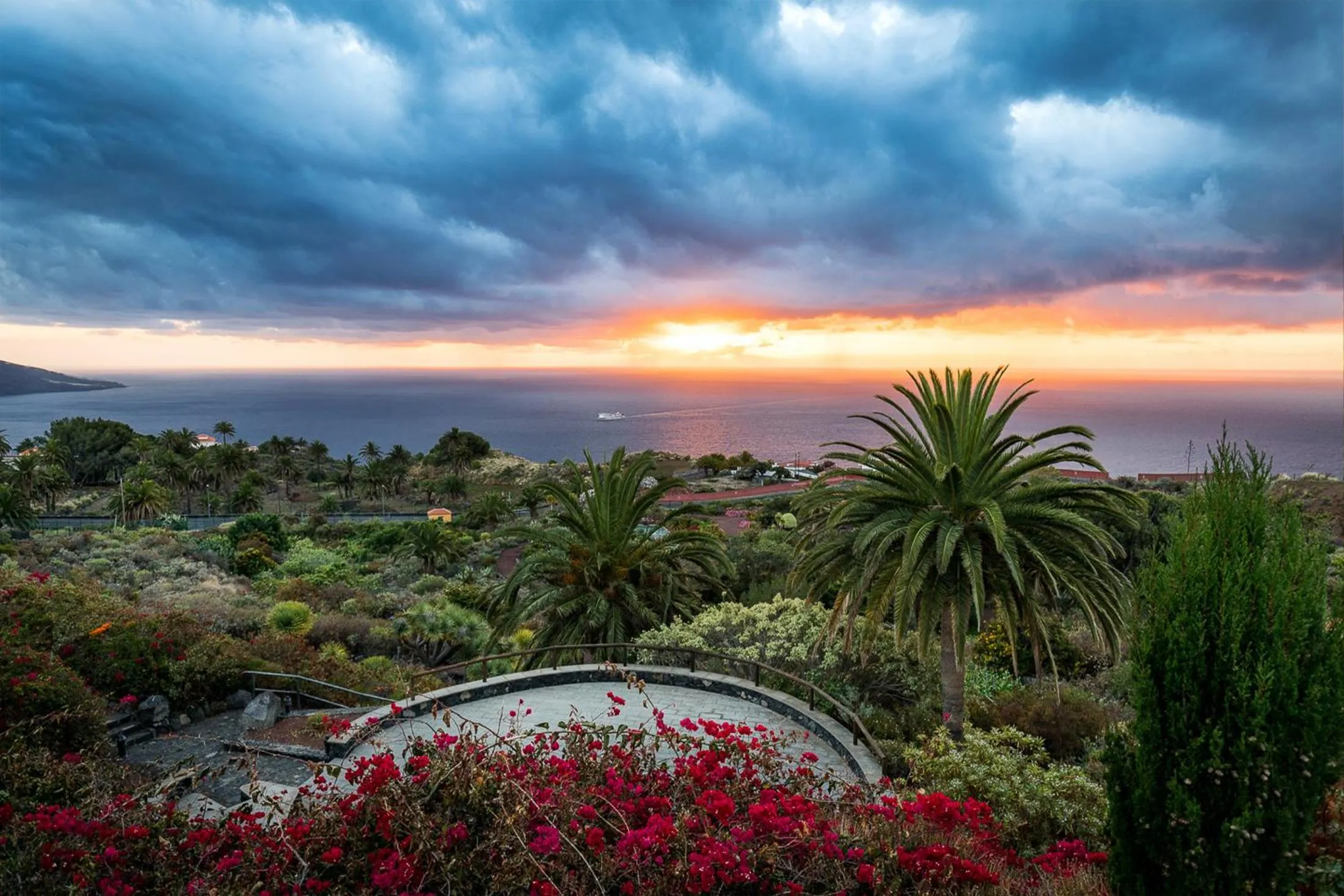 Garden in Parador de La Palma