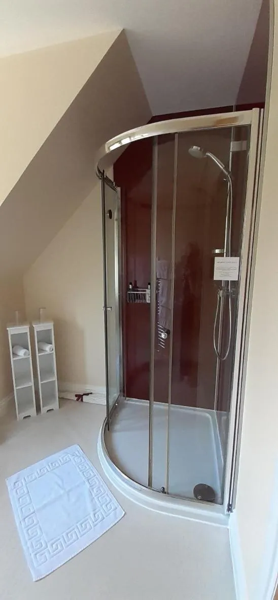 Shower in Beechwood Cottage B&B