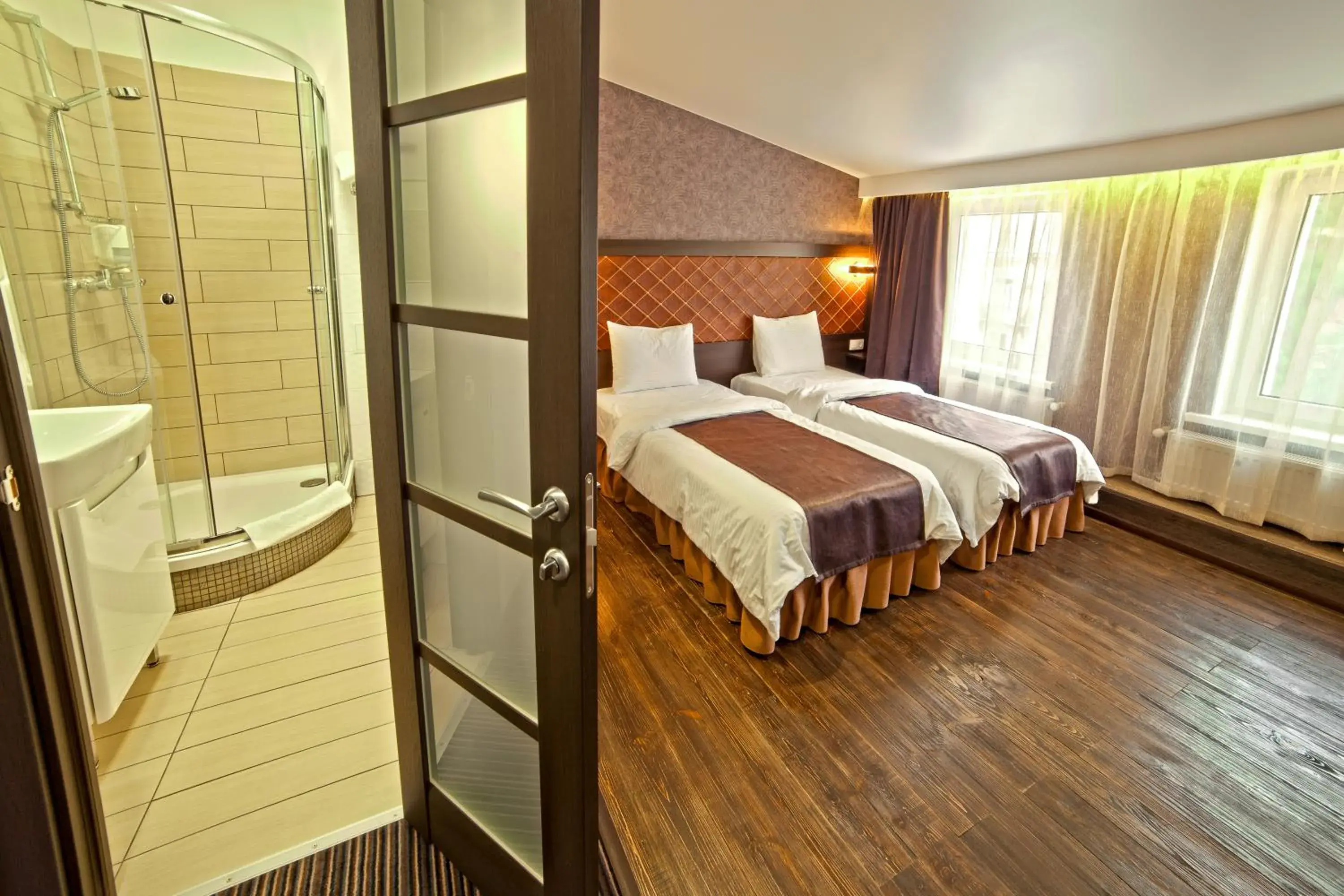 Standard Twin Room in Apart Hotel Kvartira 1 Standard Twin Room in Apart Hotel Kvartira 1